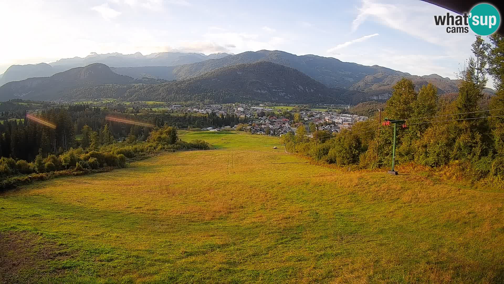 Webcam Bohinjska Bistrica – Live View from Kozji Hrbet Ski Station