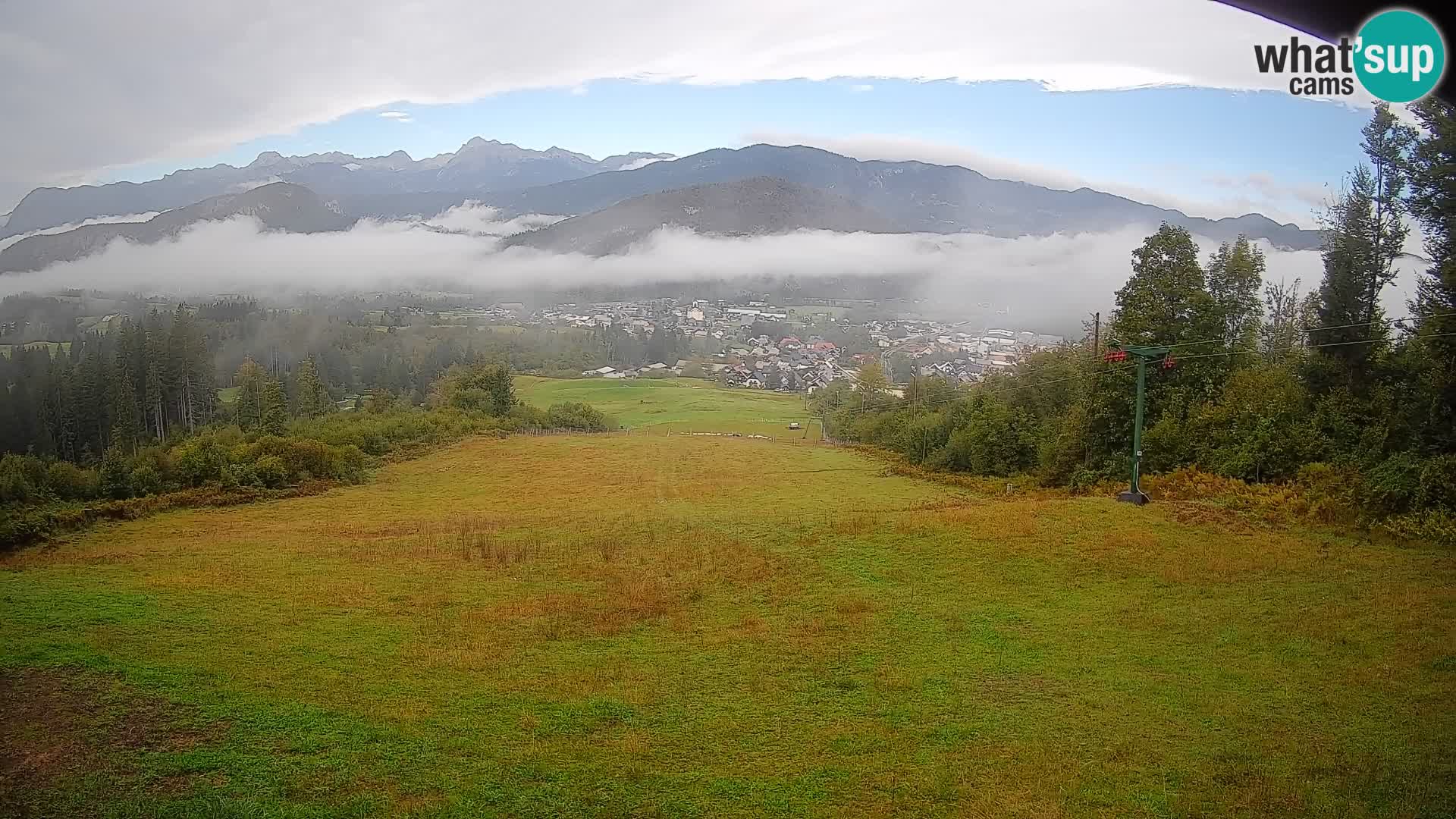Webcam Bohinjska Bistrica – Live View from Kozji Hrbet Ski Station