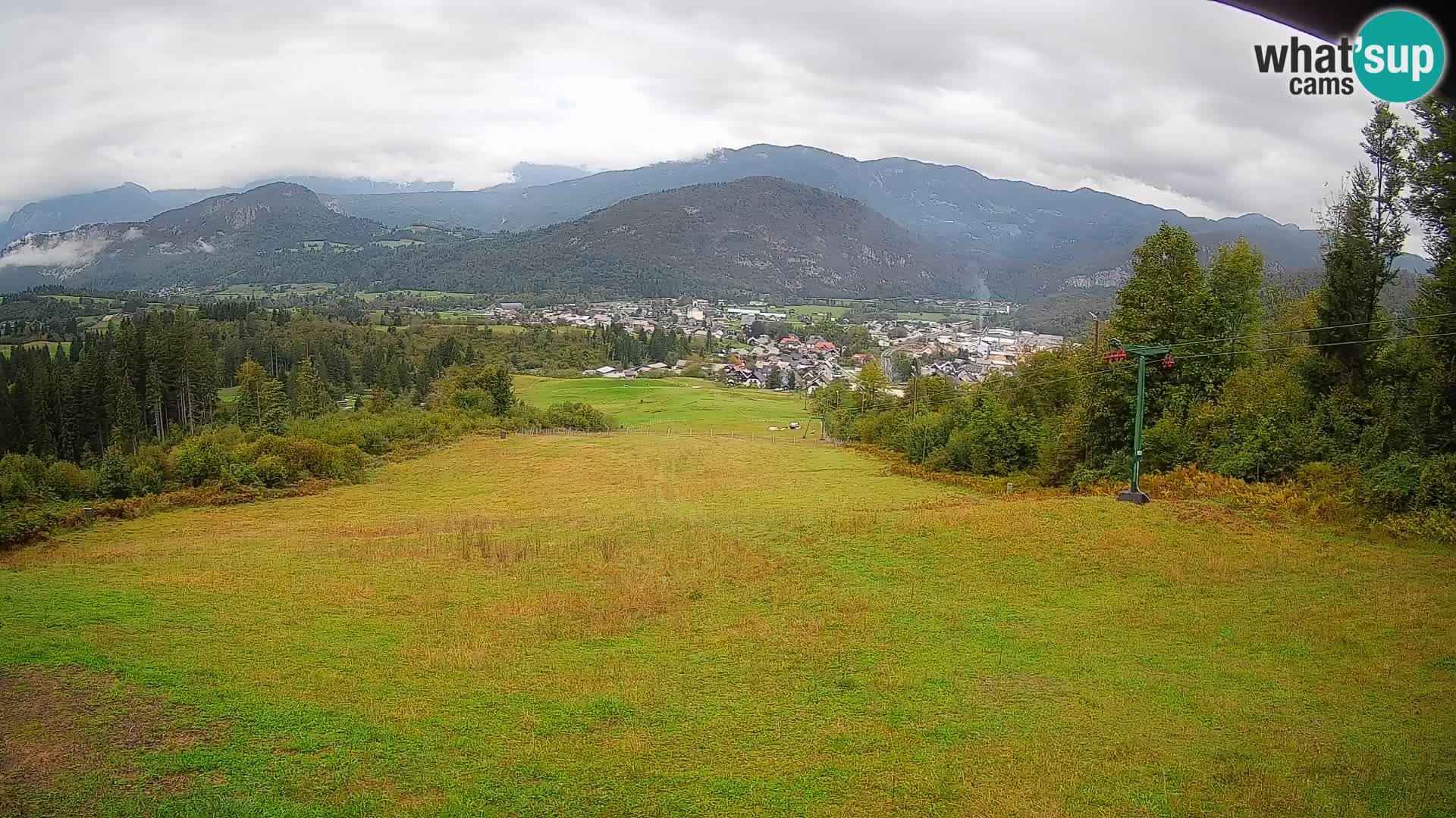 Webcam Bohinjska Bistrica – Live View from Kozji Hrbet Ski Station