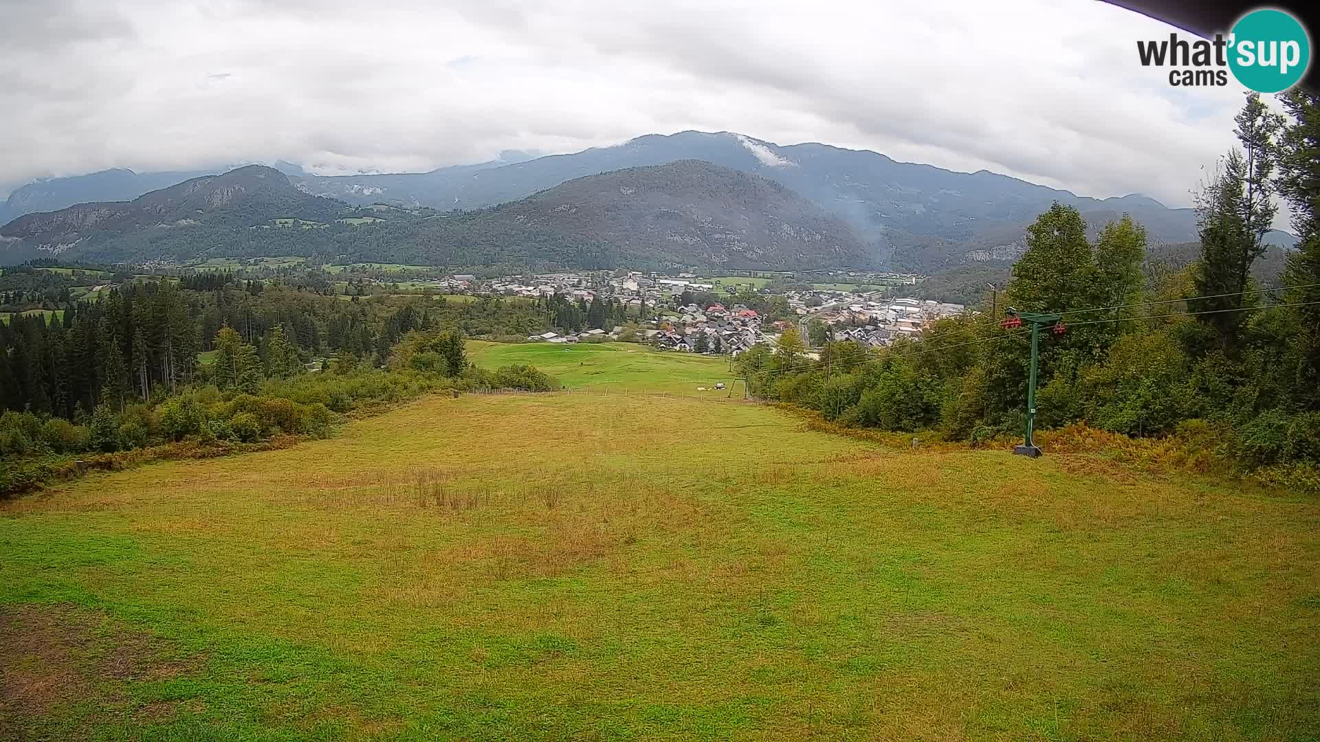 Webcam Bohinjska Bistrica – Live View from Kozji Hrbet Ski Station