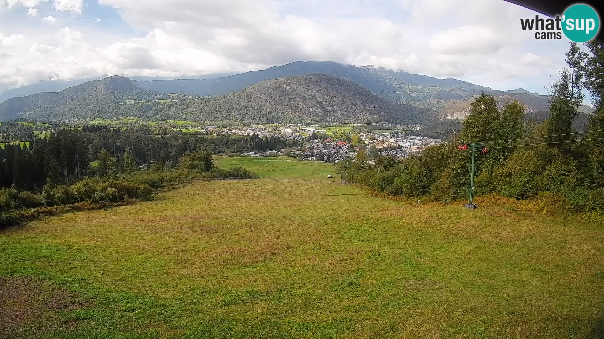 Webcam Bohinjska Bistrica – Live View from Kozji Hrbet Ski Station