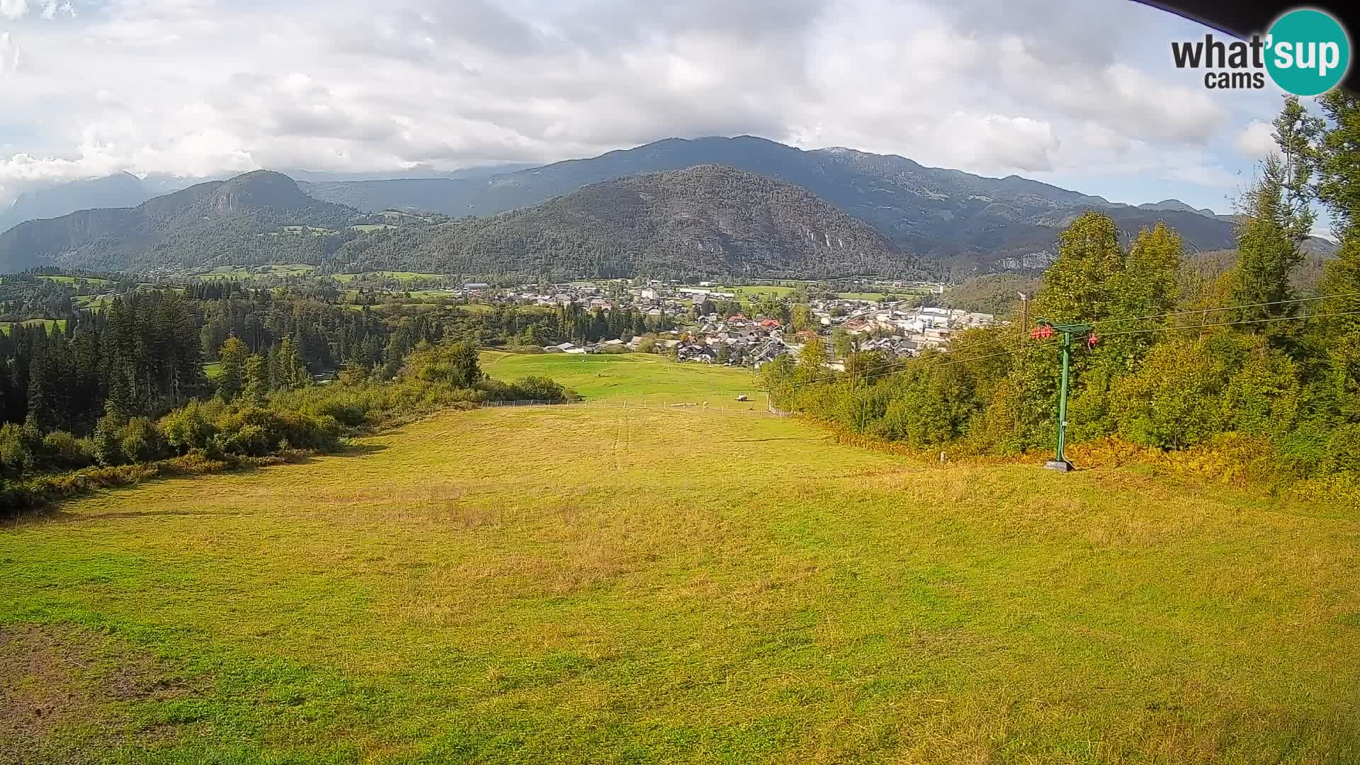 Webcam Bohinjska Bistrica – Live View from Kozji Hrbet Ski Station