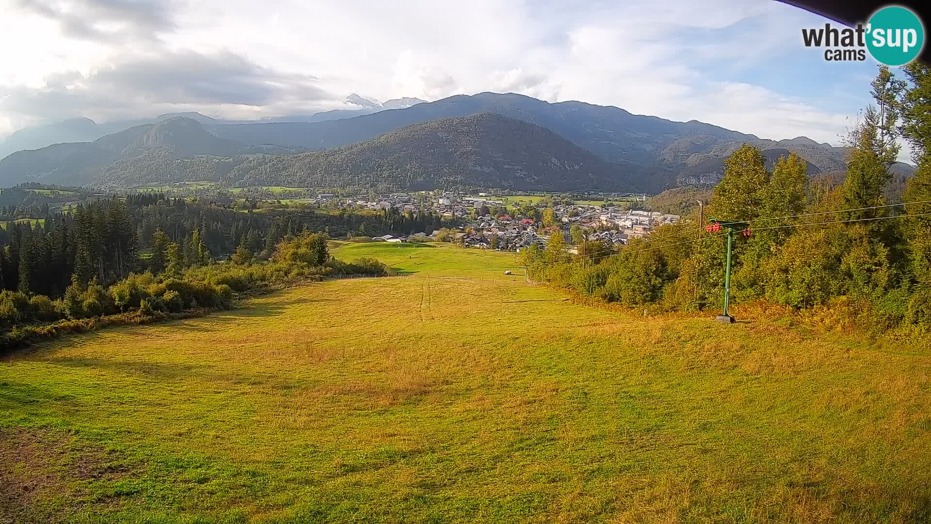 Webcam Bohinjska Bistrica – Live View from Kozji Hrbet Ski Station