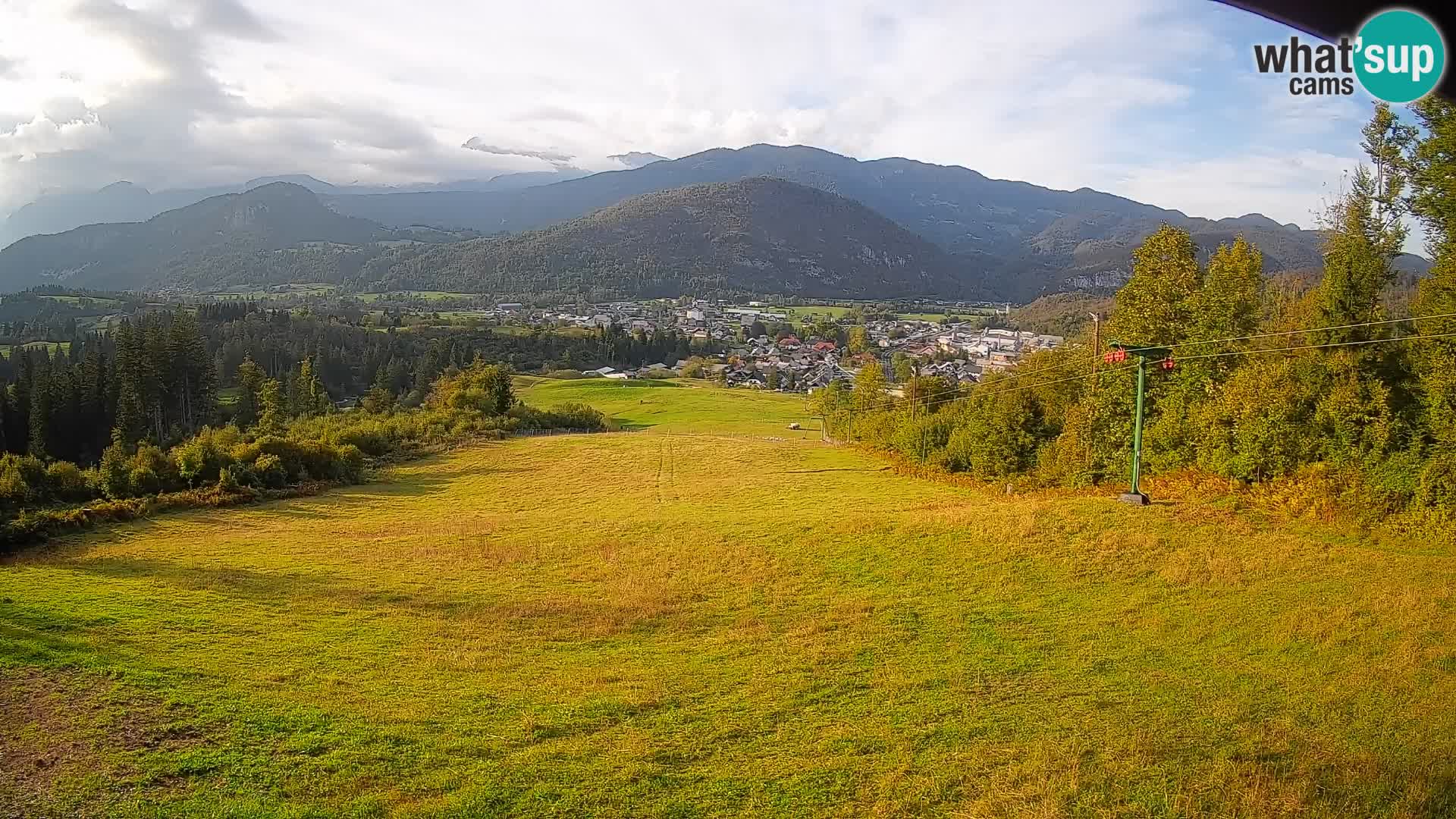 Webcam Bohinjska Bistrica – Live View from Kozji Hrbet Ski Station