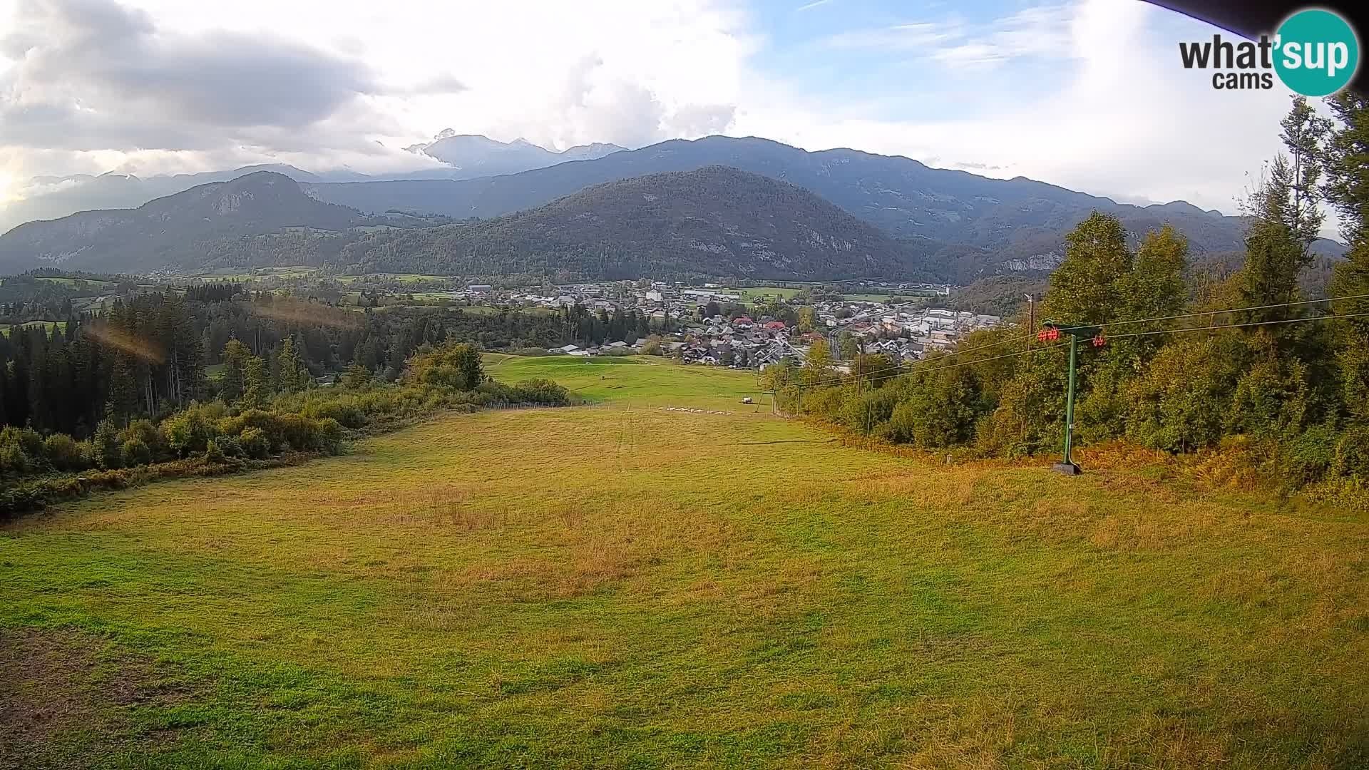 Webcam Bohinjska Bistrica – Vue en direct depuis la station de ski Kozji Hrbet