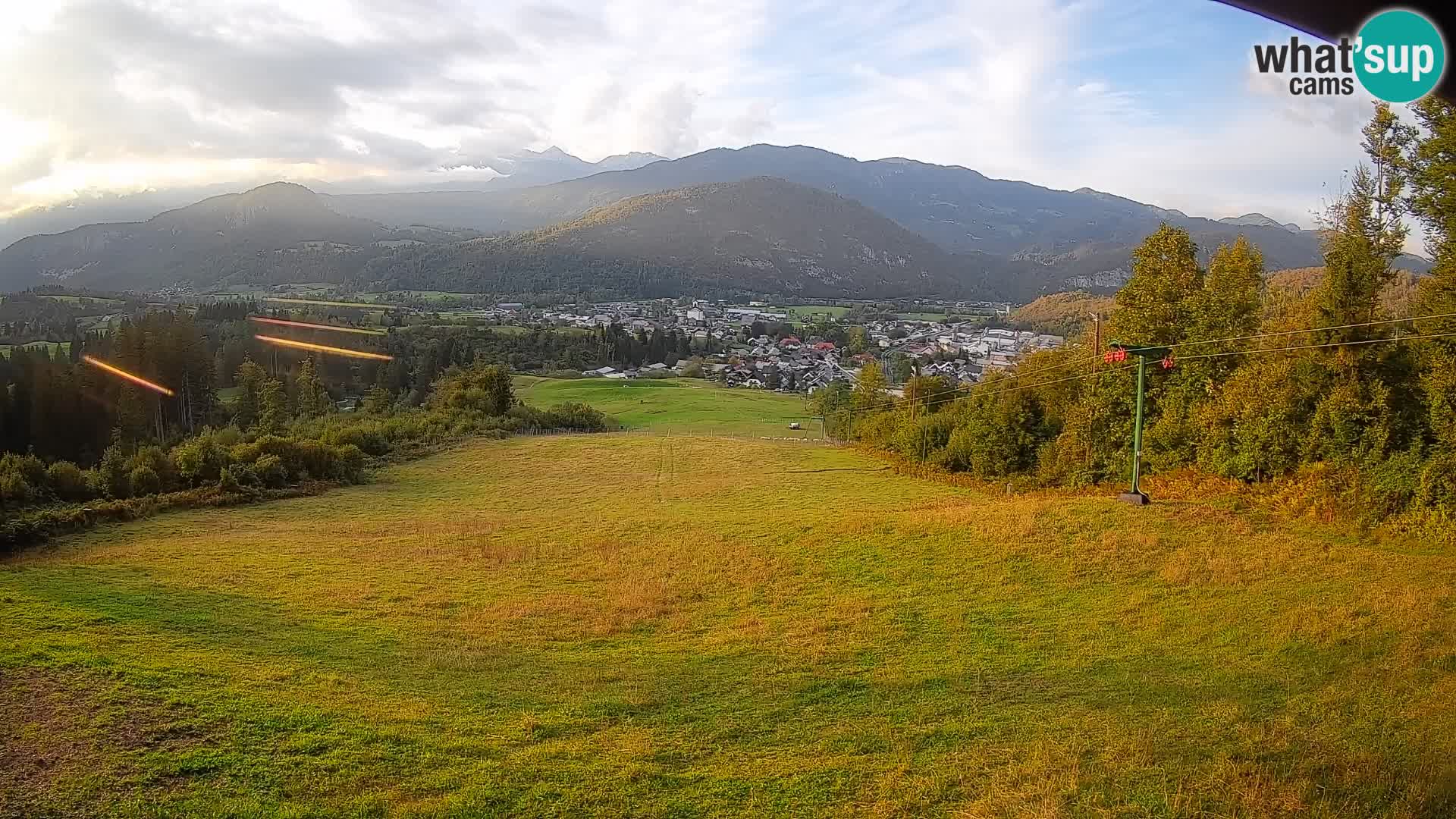 Webcam Bohinjska Bistrica – Live View from Kozji Hrbet Ski Station