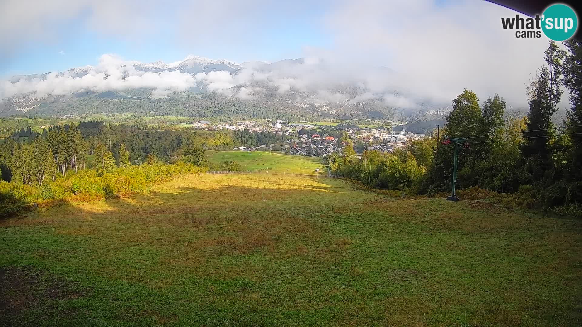 Webcam Bohinjska Bistrica – Live View from Kozji Hrbet Ski Station