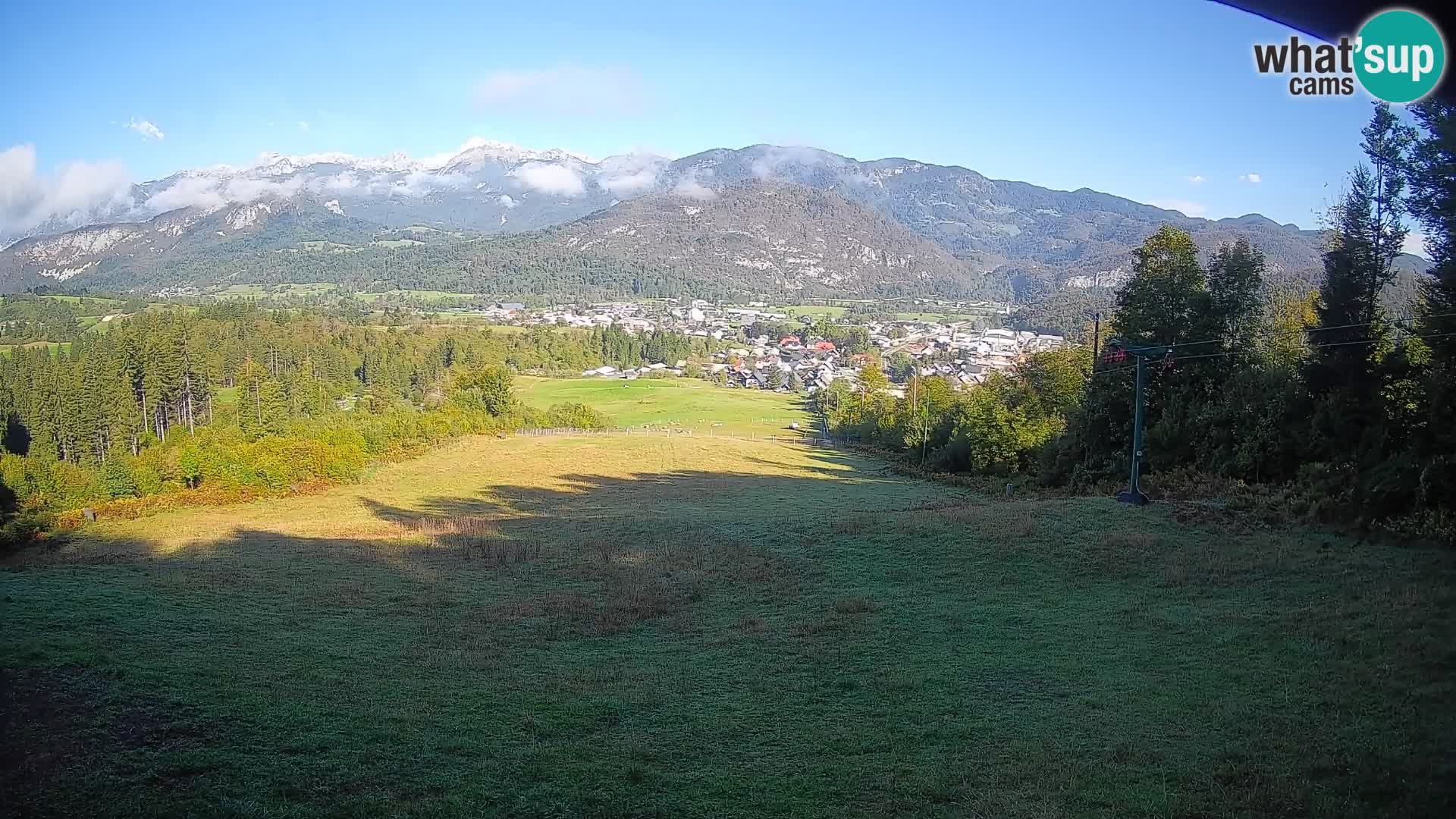 Webcam Bohinjska Bistrica – Live View from Kozji Hrbet Ski Station