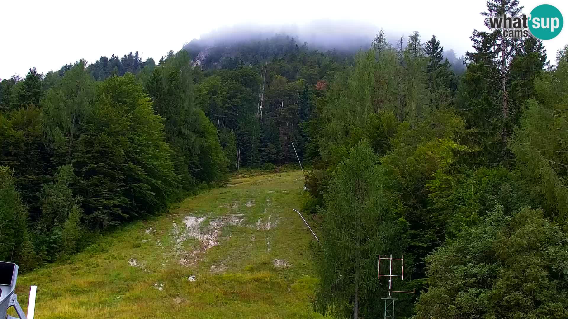 Vitranc Kranjska Gora webcam | VITRANC 1 stazione superiore