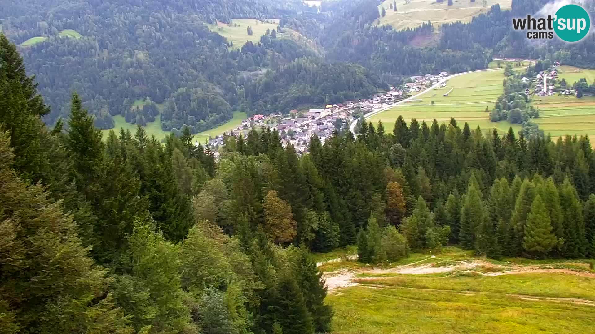 Kranjska Gora webcam VITRANC 1 | obere Station