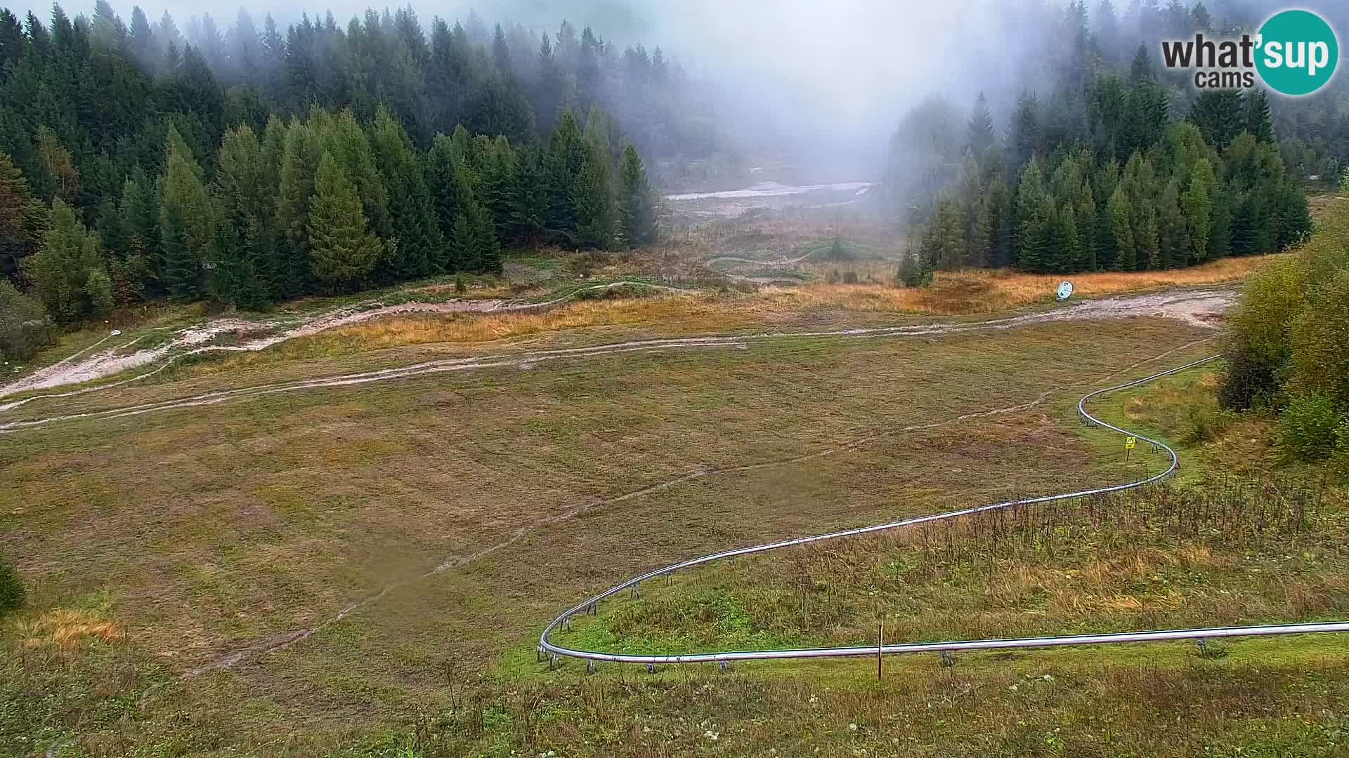 Kranjska Gora web kamera Vitranc | VITRANC 1 gornja postaja