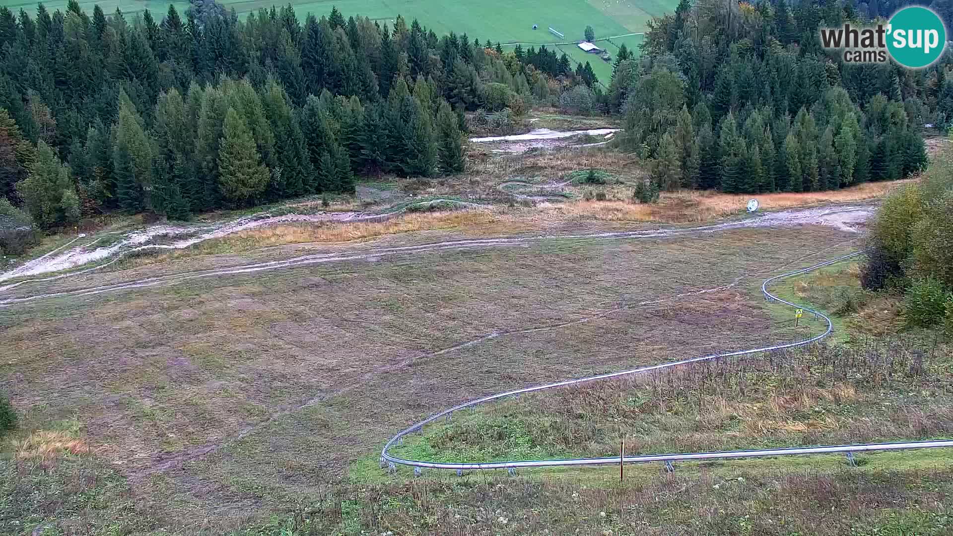 Kranjska Gora web kamera Vitranc | VITRANC 1 gornja postaja