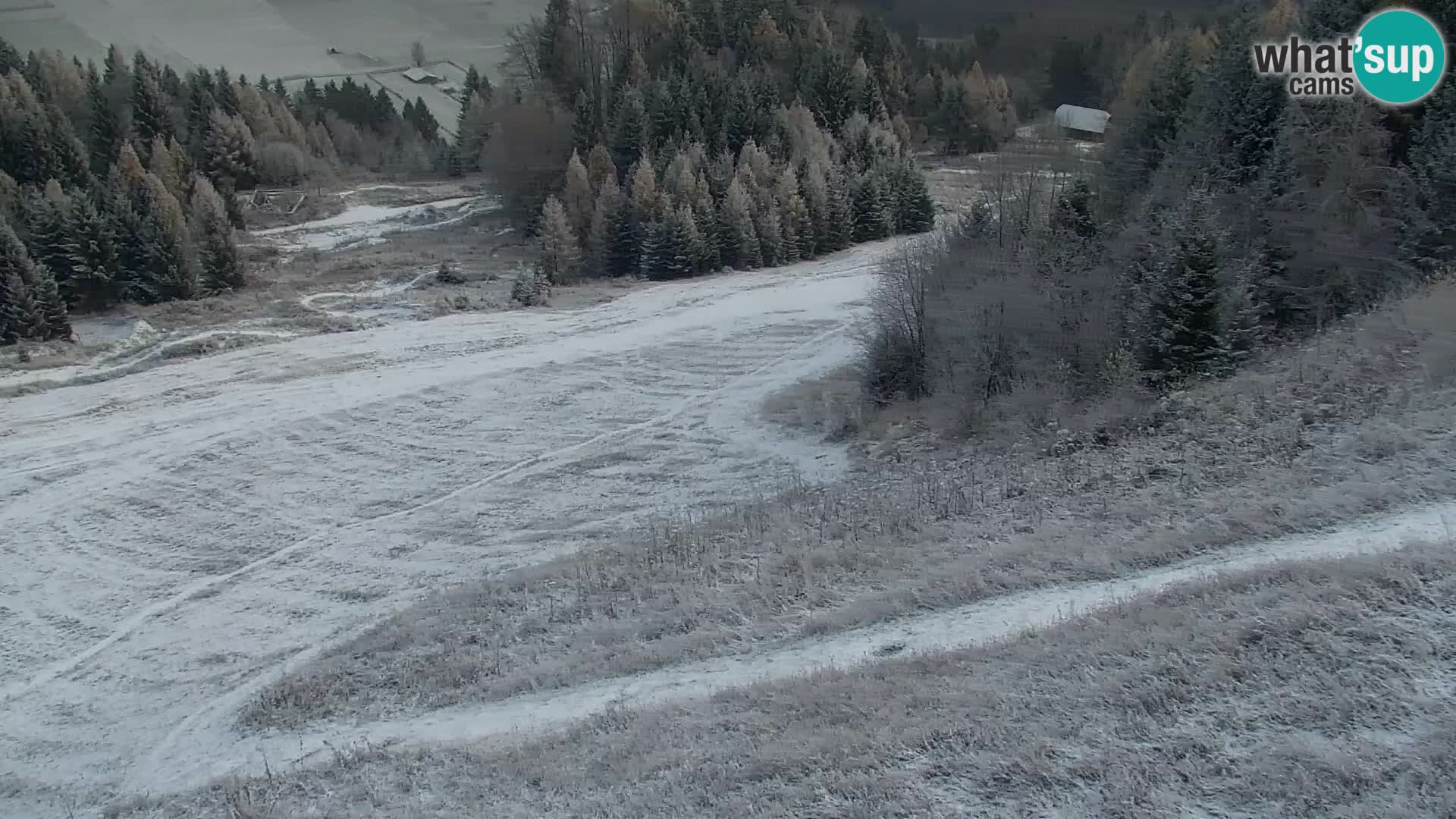 Kranjska Gora web kamera Vitranc | VITRANC 1 gornja postaja