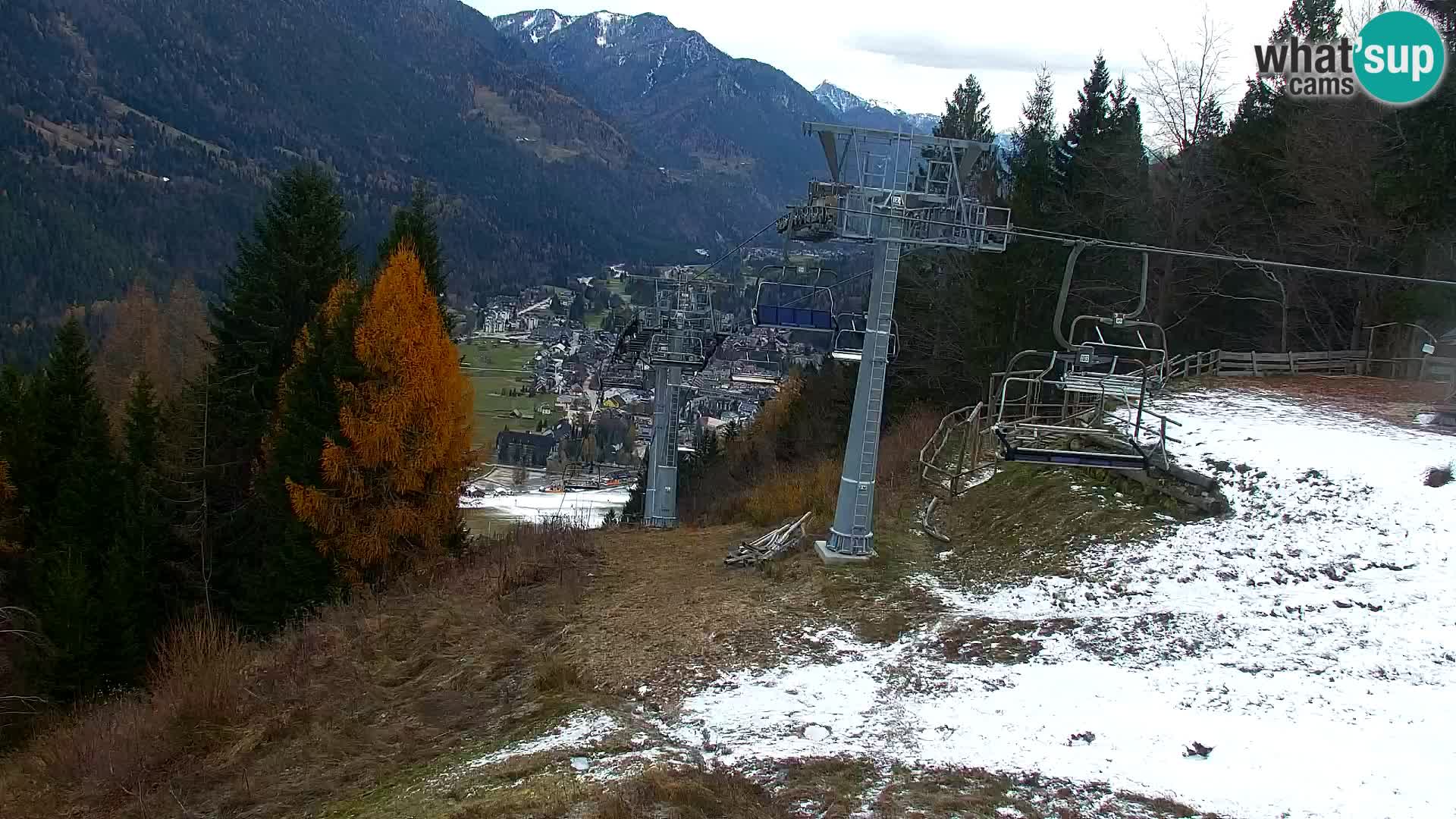 Kranjska Gora web kamera Vitranc | VITRANC 1 gornja postaja