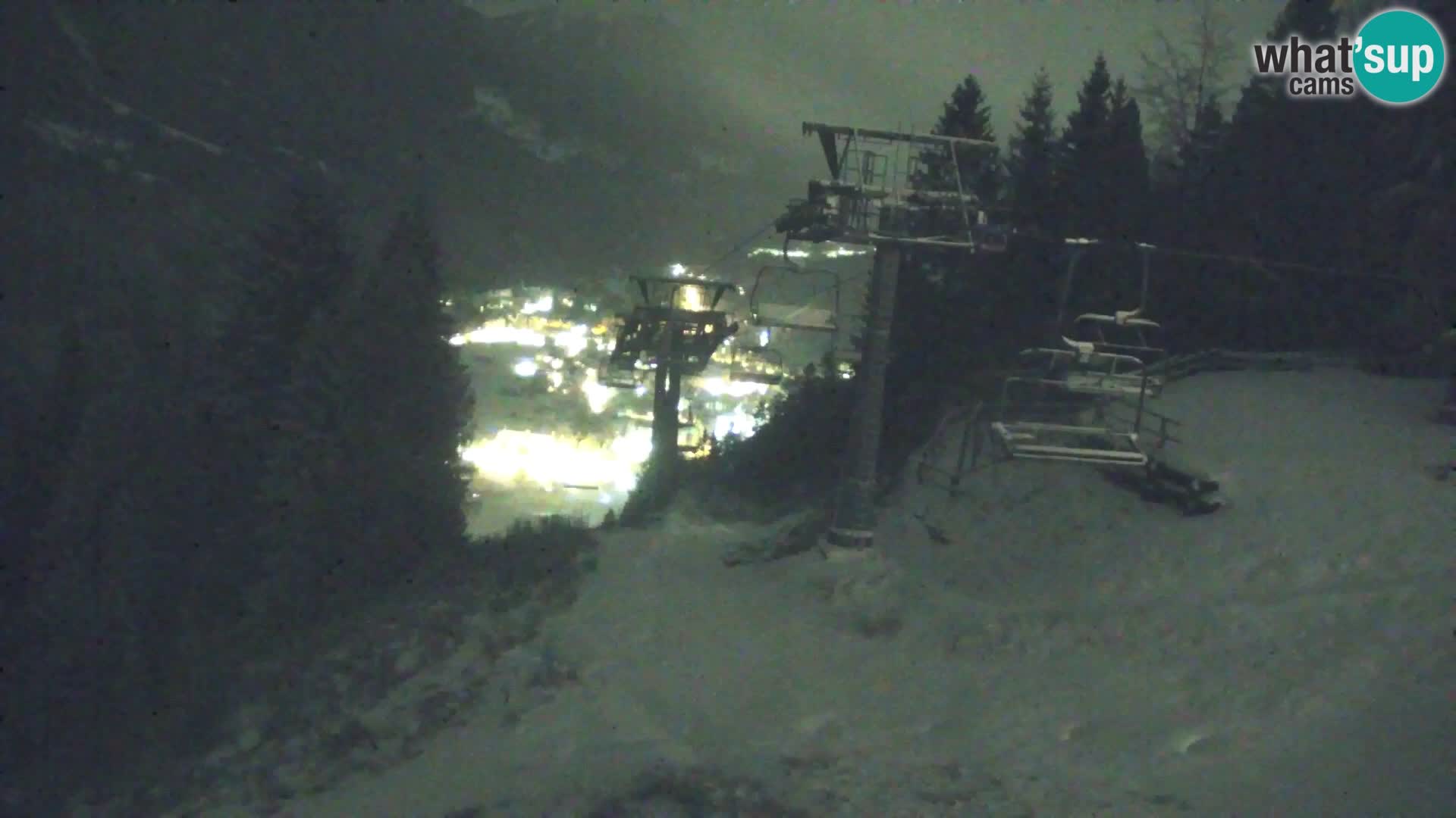 Vitranc Kranjska Gora webcam | VITRANC 1 stazione superiore