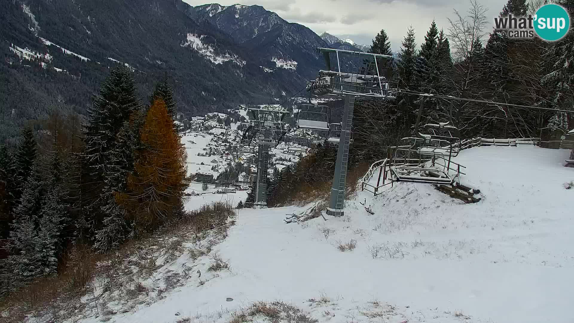 Kranjska Gora web kamera Vitranc | VITRANC 1 gornja postaja