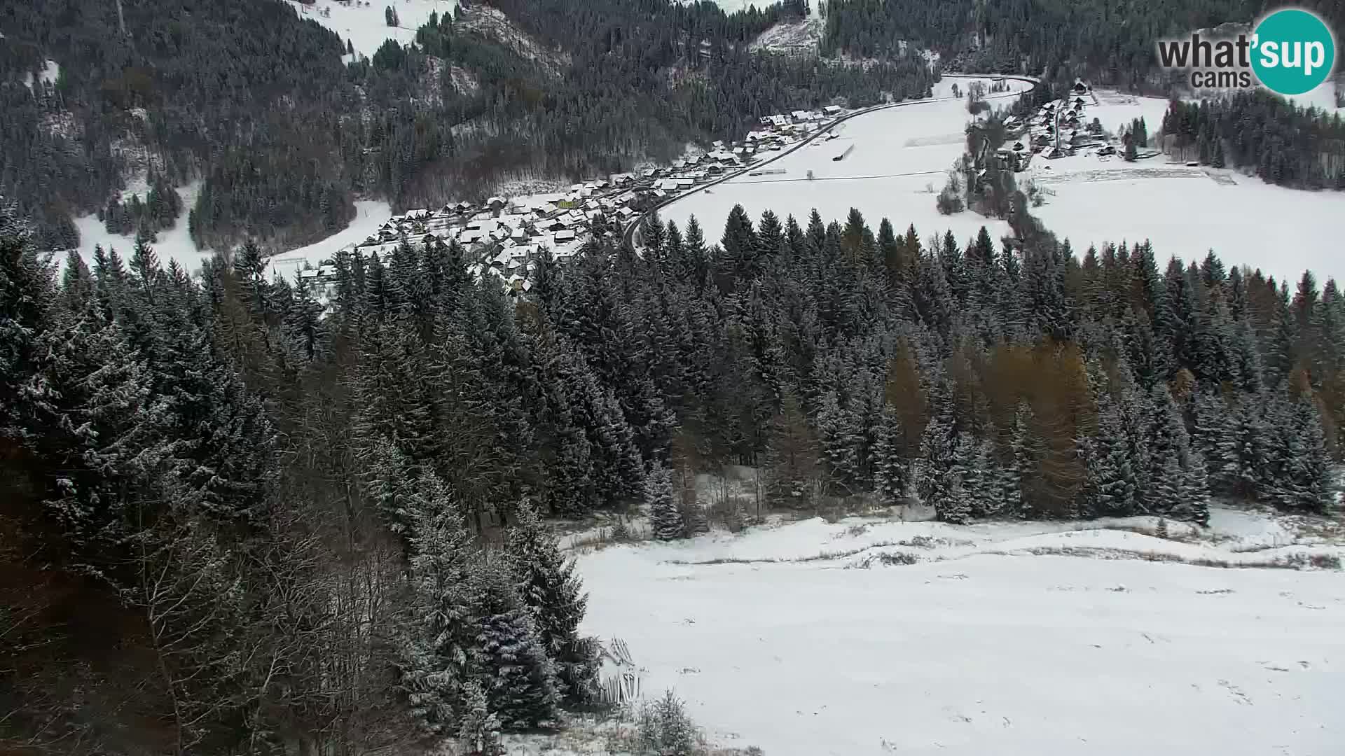 Vitranc Kranjska Gora webcam | VITRANC 1 stazione superiore