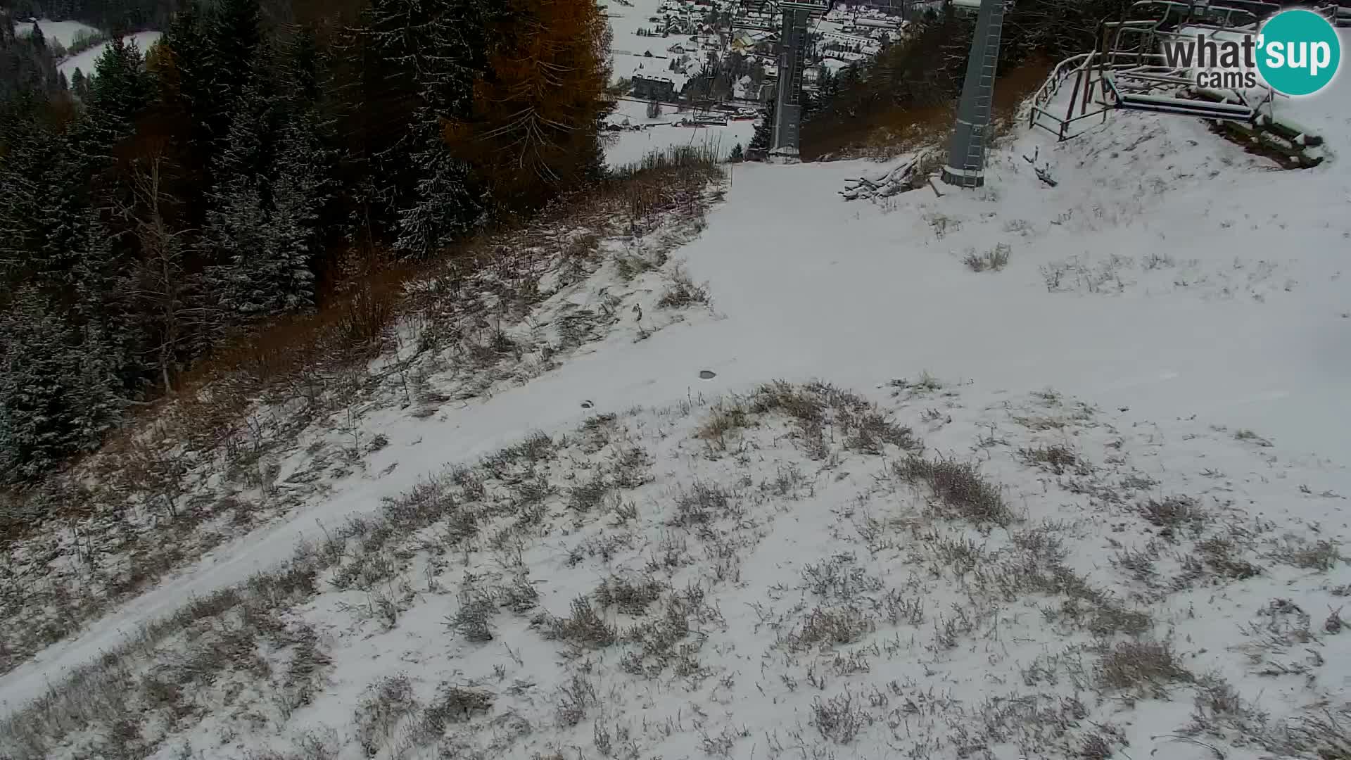 Vitranc Kranjska Gora webcam | VITRANC 1 stazione superiore