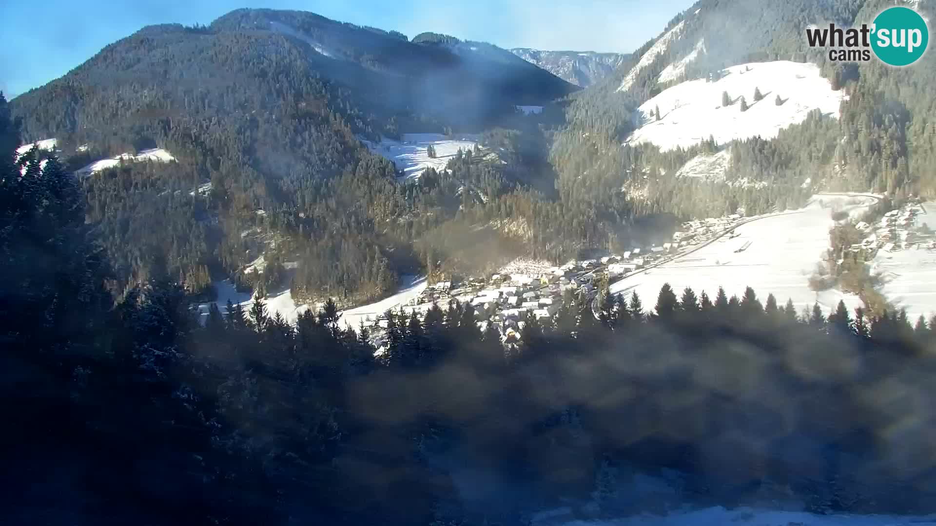 Vitranc Kranjska Gora webcam | VITRANC 1 stazione superiore