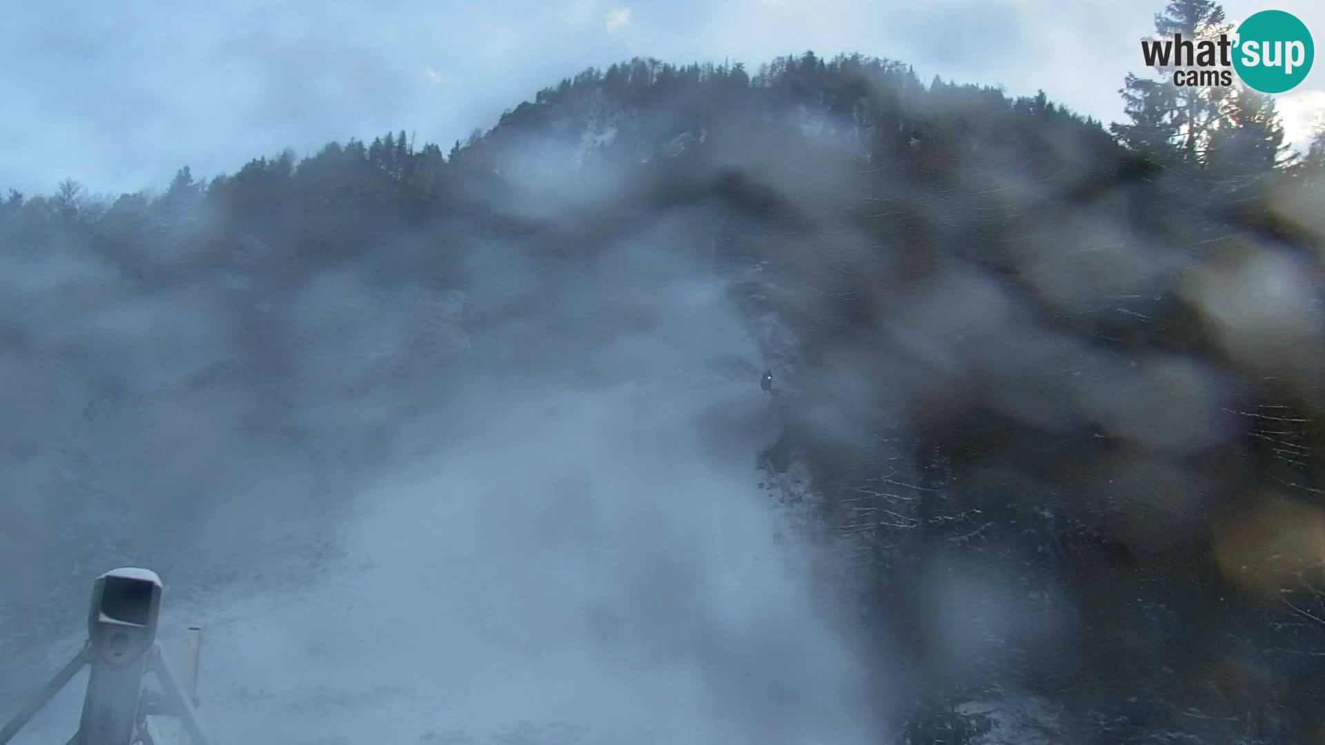 Kranjska Gora web kamera Vitranc | VITRANC 1 gornja postaja