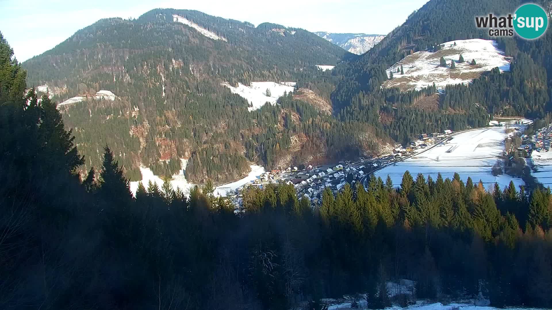 Vitranc Kranjska Gora webcam | VITRANC 1 stazione superiore