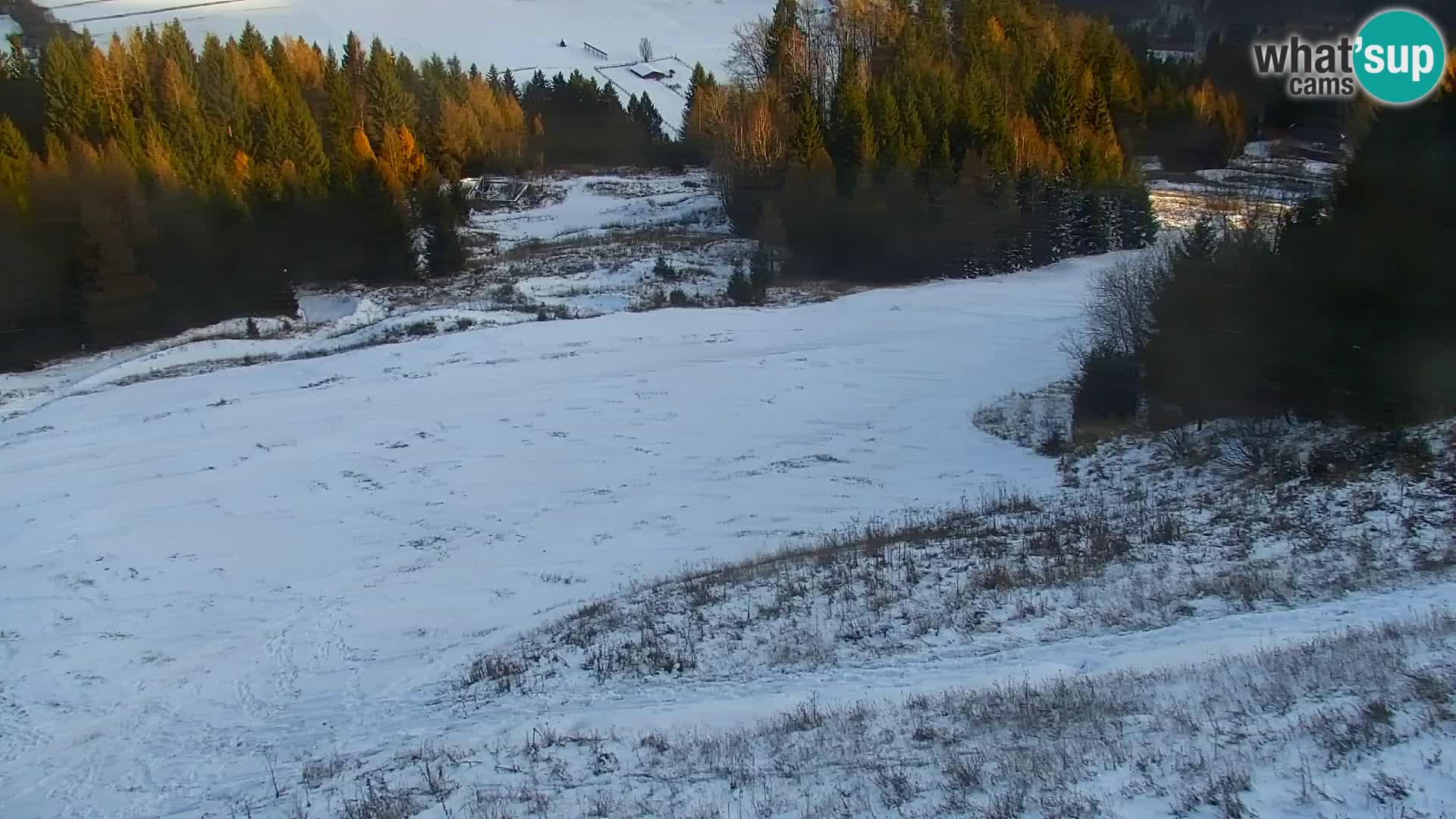 Kranjska Gora web kamera Vitranc | VITRANC 1 gornja postaja