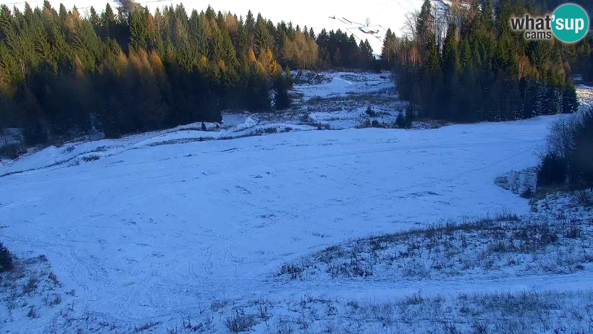 Kranjska Gora web kamera Vitranc | VITRANC 1 gornja postaja