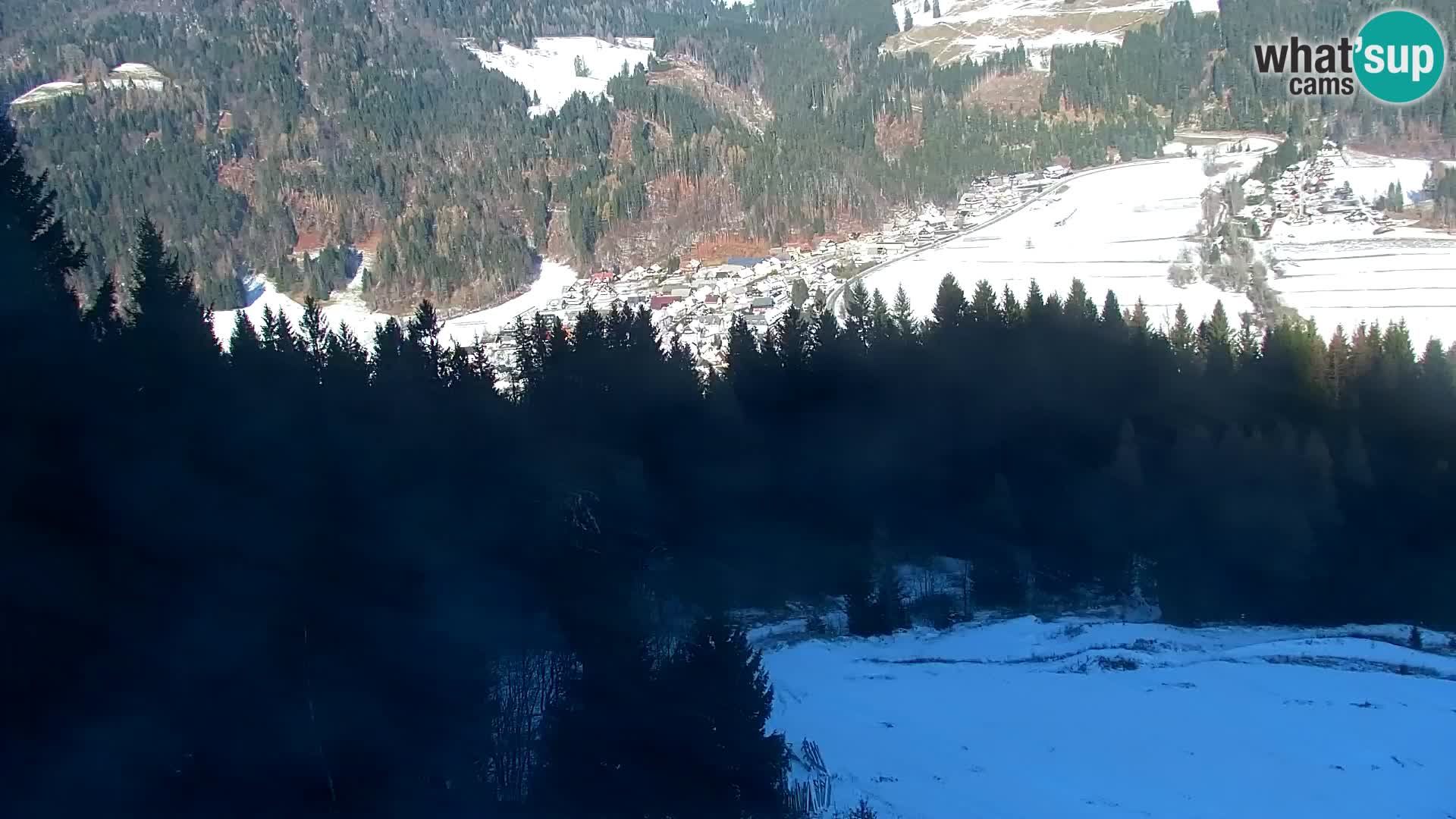 Vitranc Kranjska Gora webcam | VITRANC 1 stazione superiore