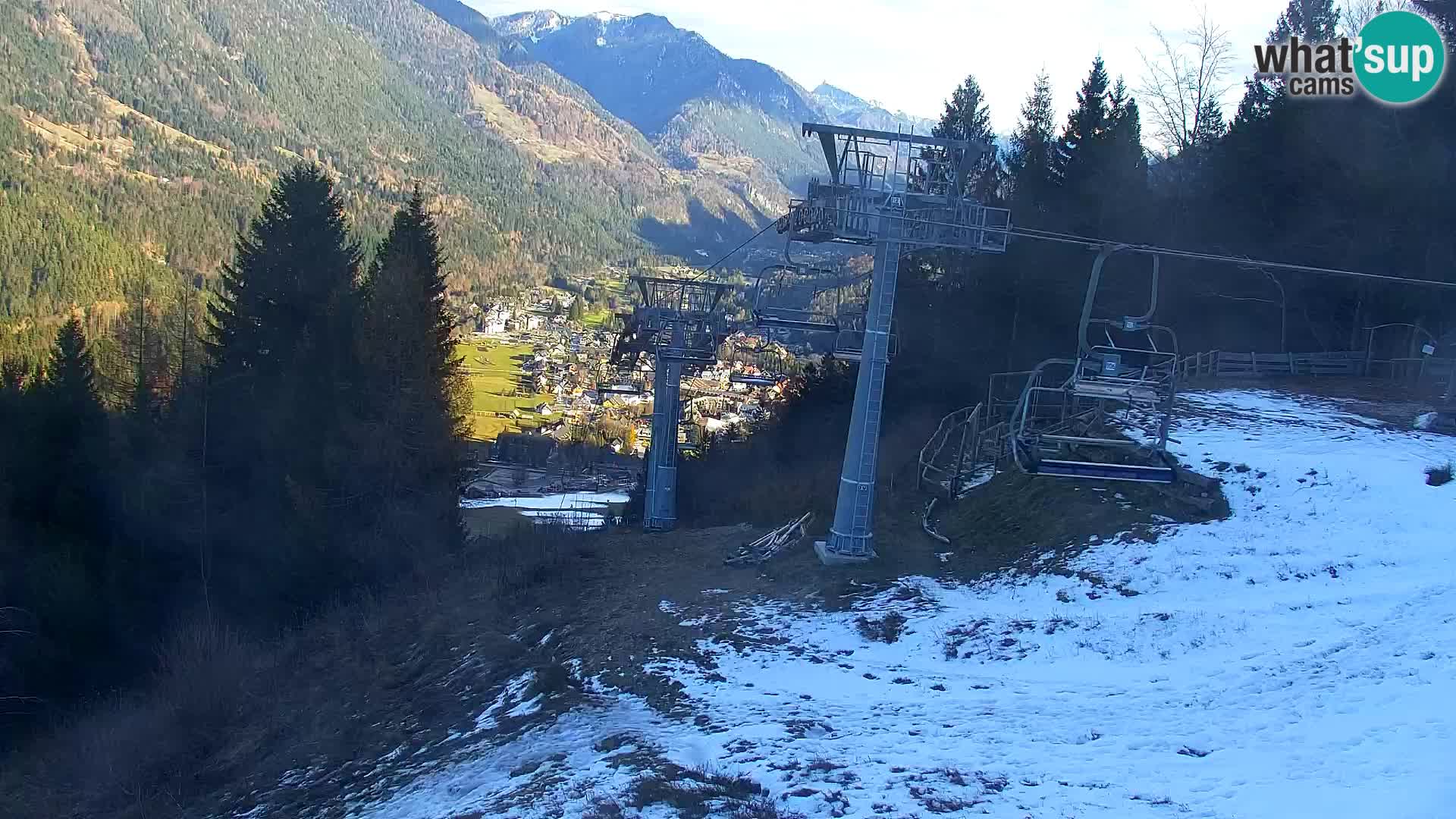 Kranjska Gora web kamera Vitranc | VITRANC 1 gornja postaja