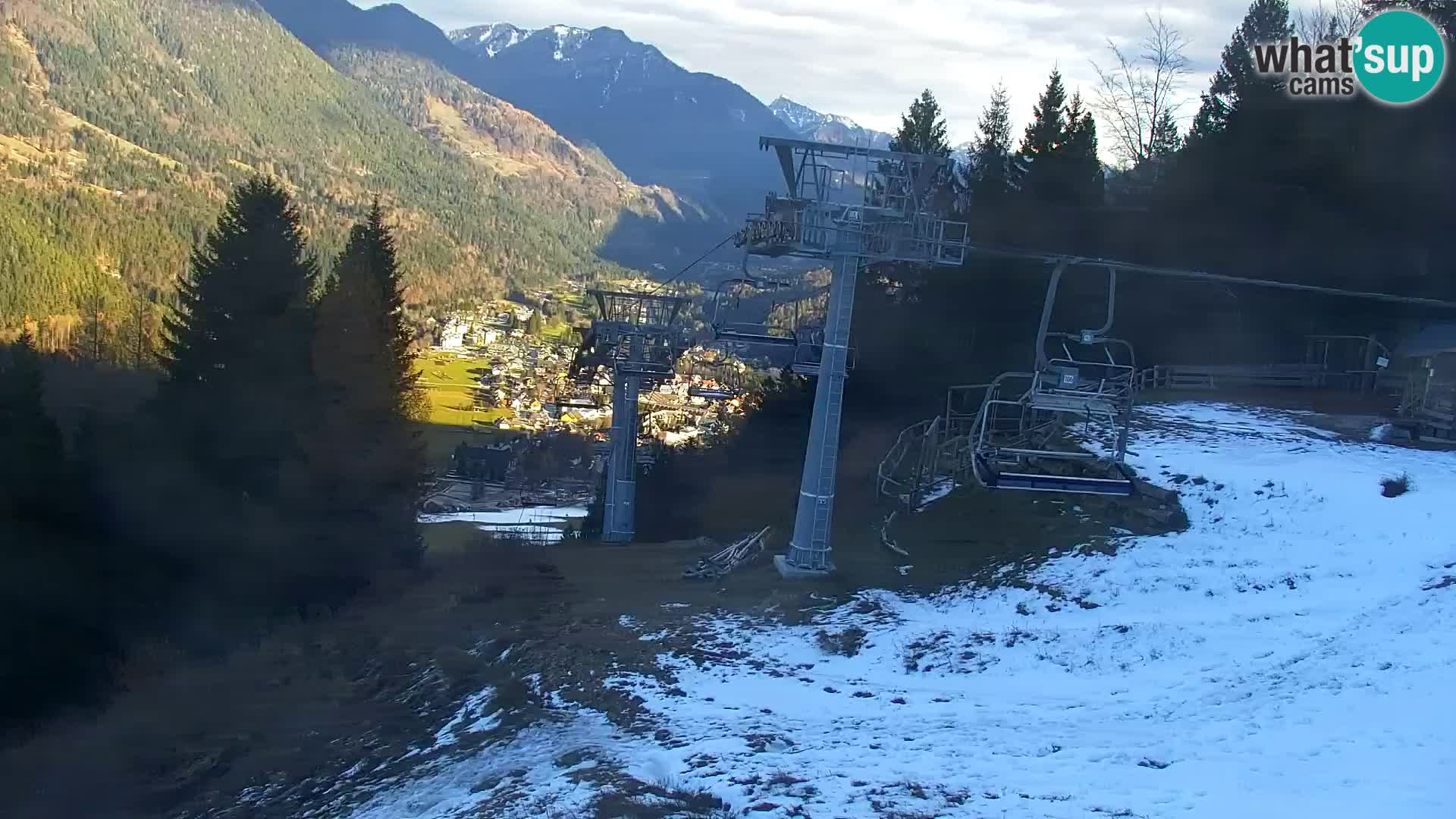 Kranjska Gora web kamera Vitranc | VITRANC 1 gornja postaja