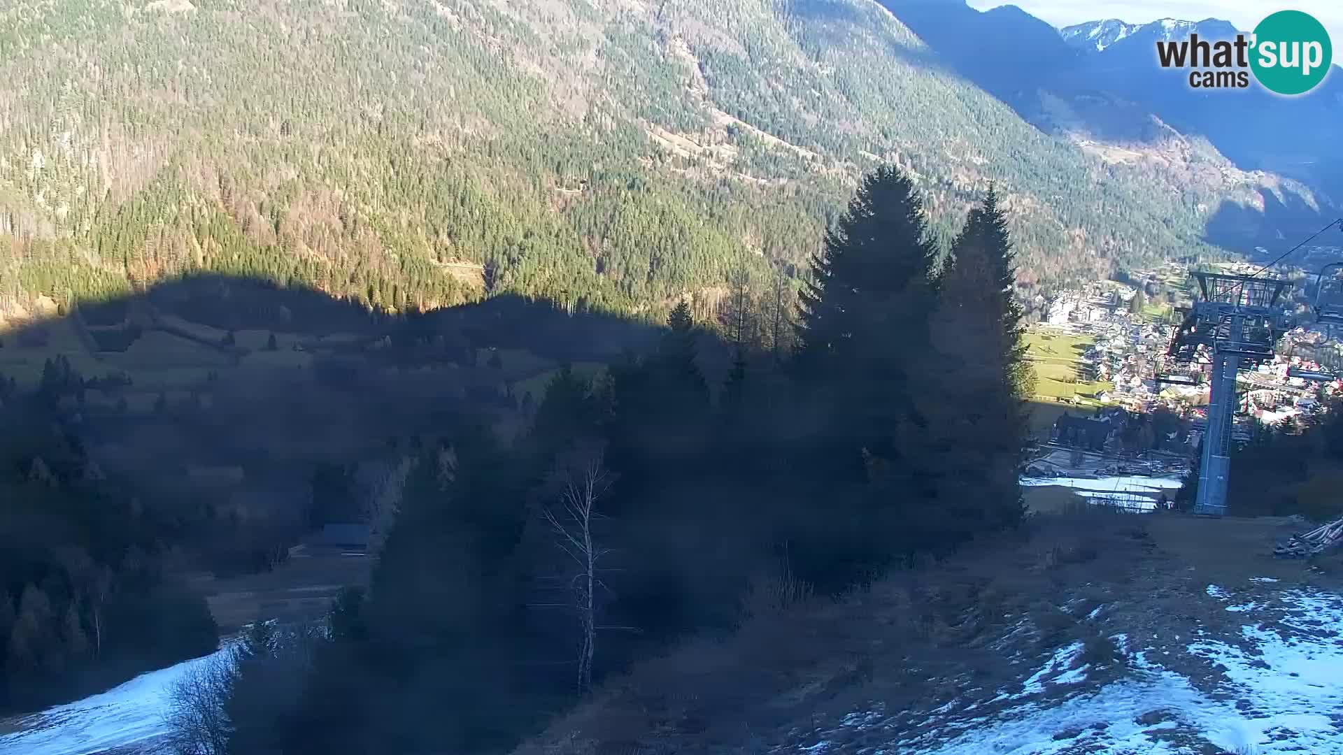 Kranjska Gora web kamera Vitranc | VITRANC 1 gornja postaja