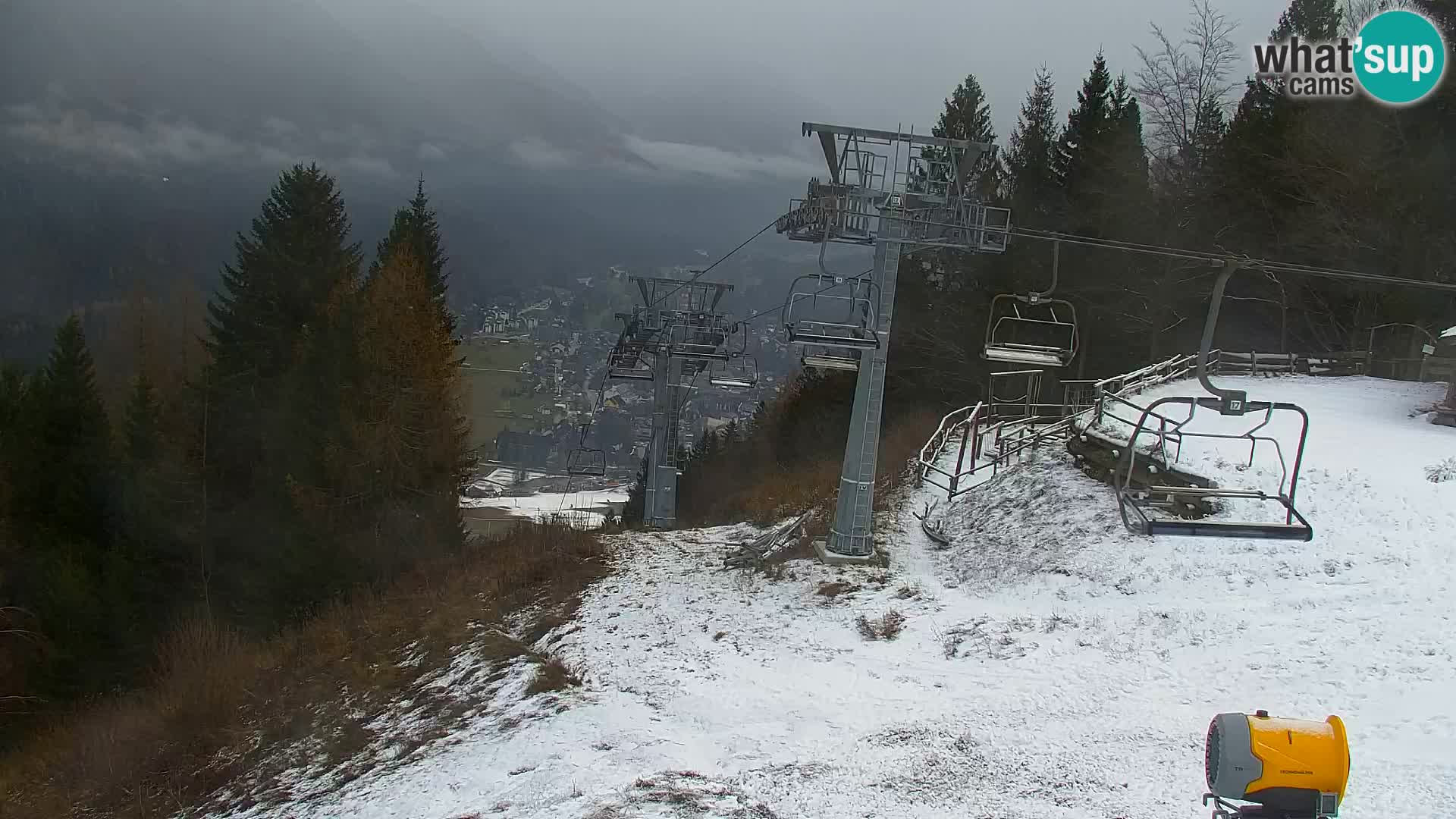 Kranjska Gora webcam VITRANC 1 | obere Station