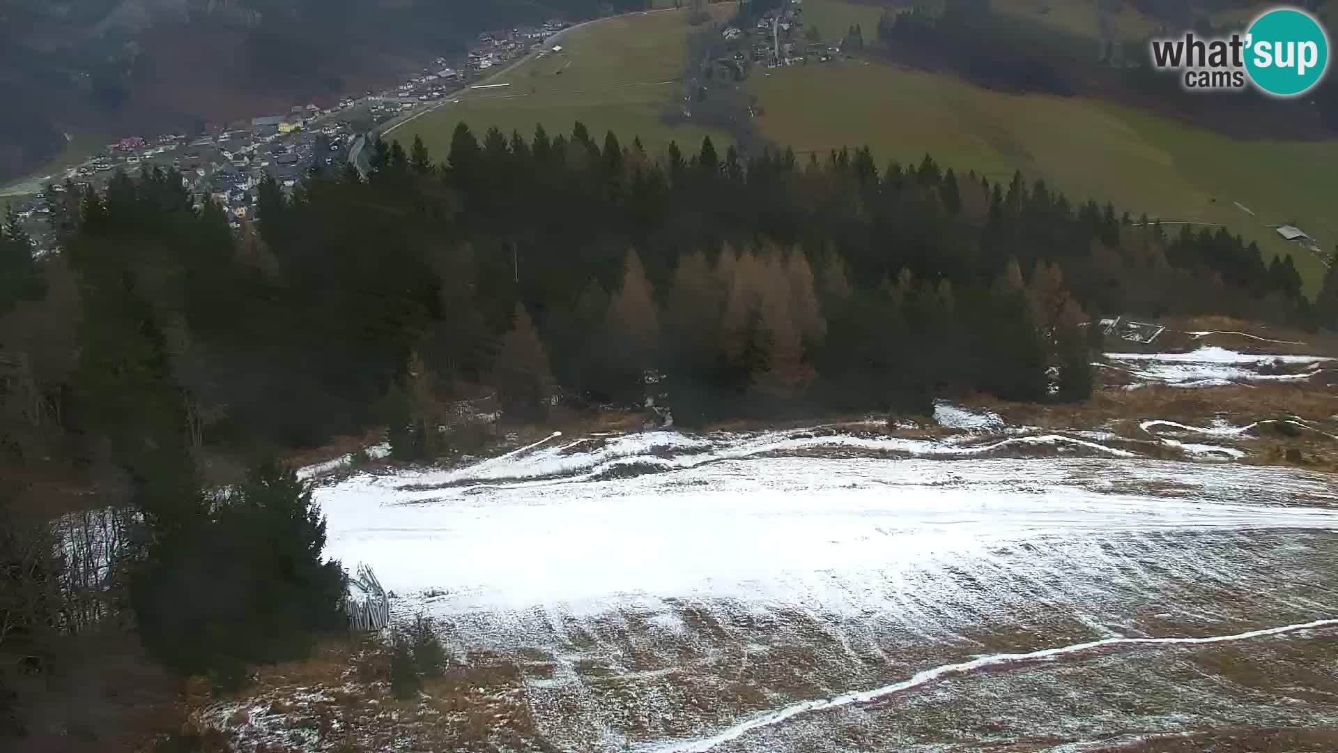 Kranjska Gora web kamera Vitranc | VITRANC 1 gornja postaja