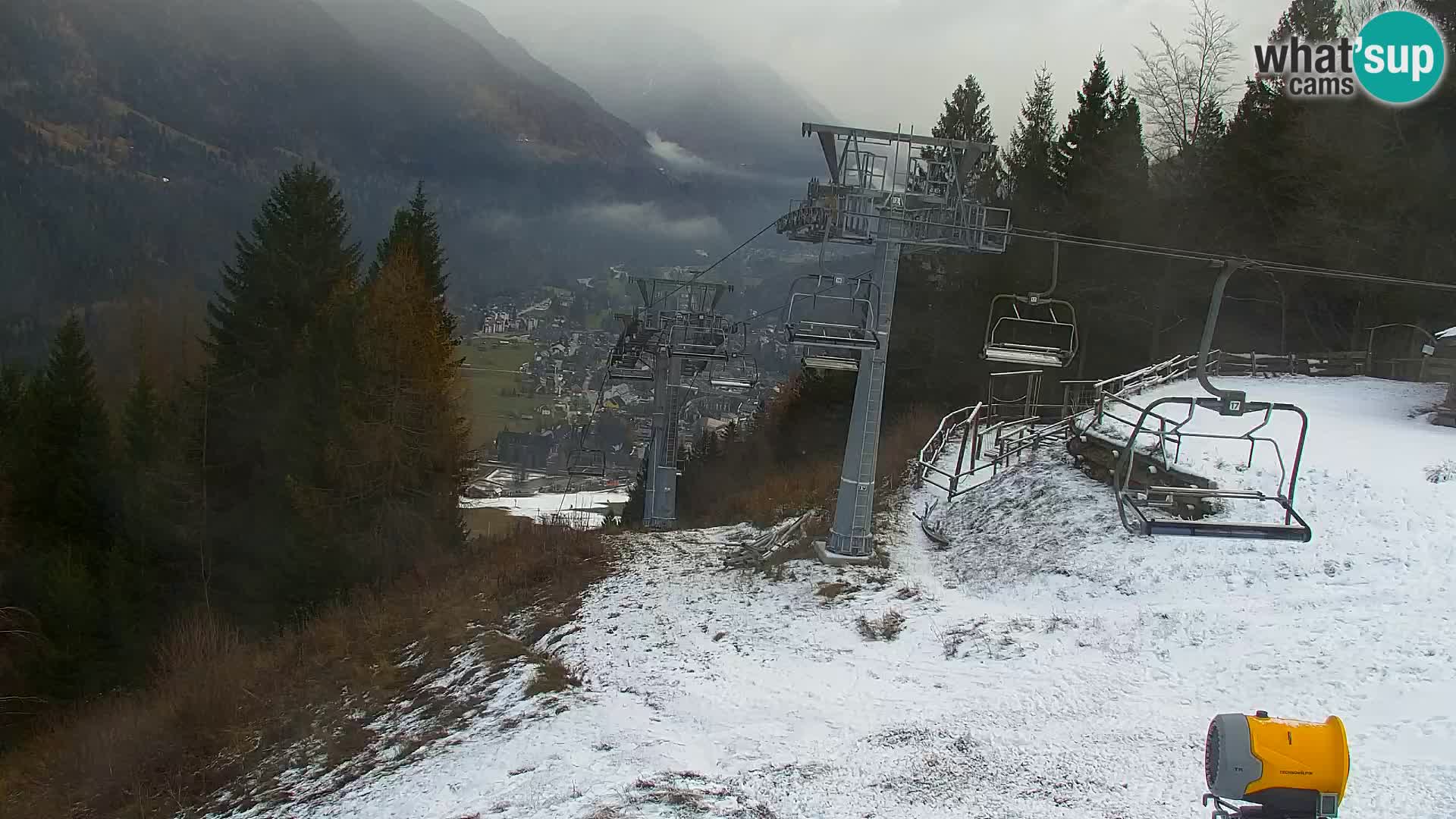 Vitranc Kranjska Gora webcam | VITRANC 1 stazione superiore