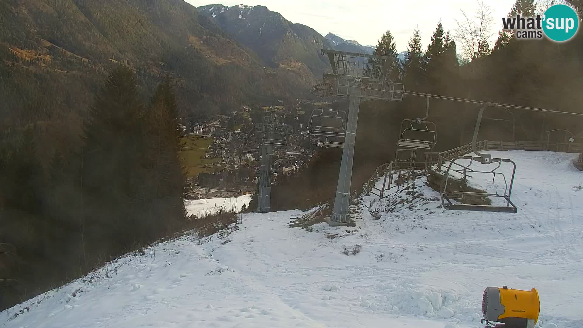 Vitranc Kranjska Gora webcam | VITRANC 1 stazione superiore