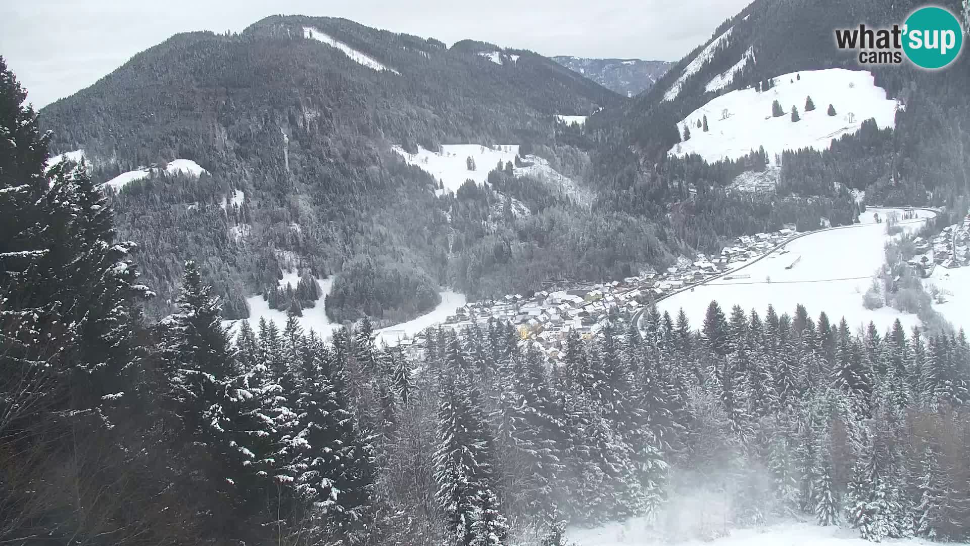 Kranjska Gora webcam VITRANC 1 | obere Station