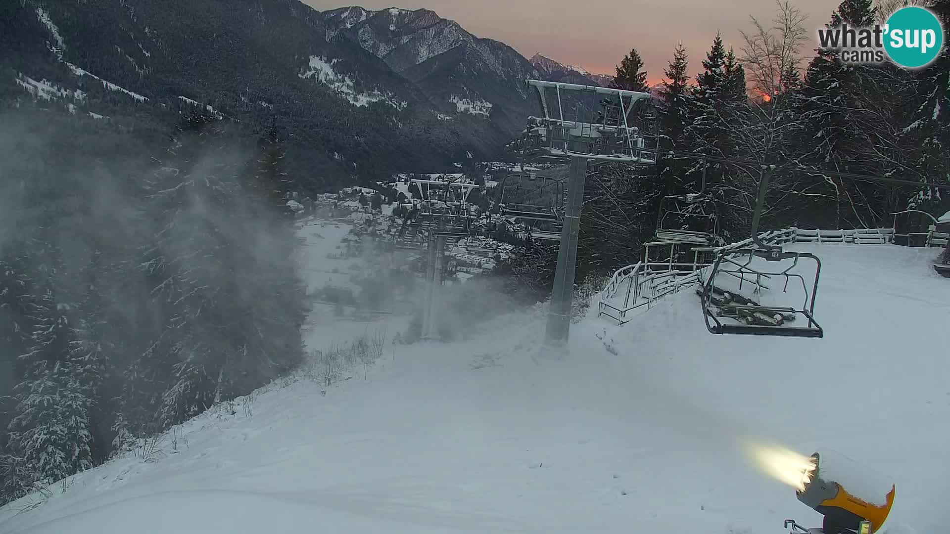 Kranjska Gora kamera VITRANC 1 | Zgornja postaja