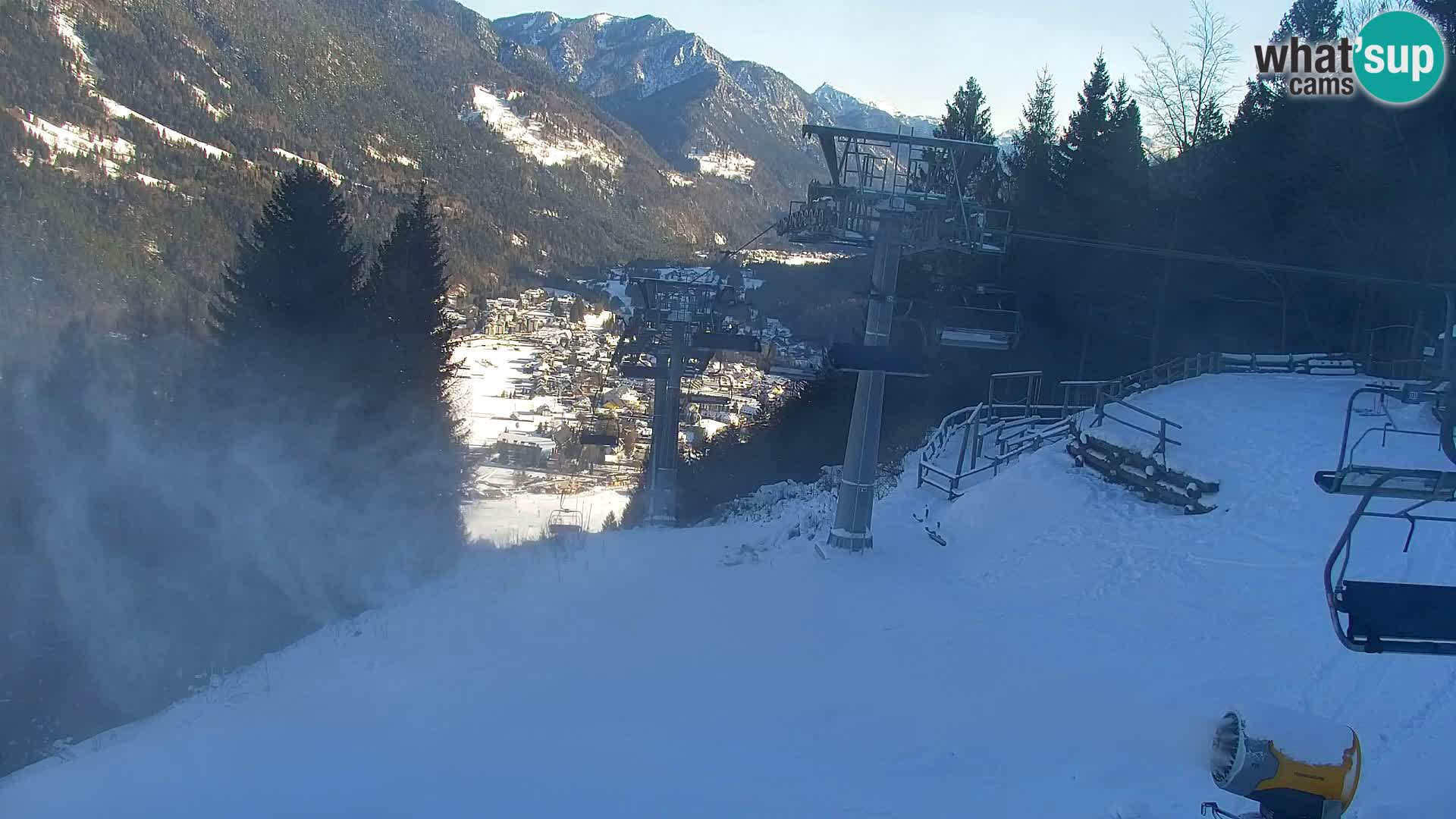 Vitranc Kranjska Gora webcam | VITRANC 1 stazione superiore