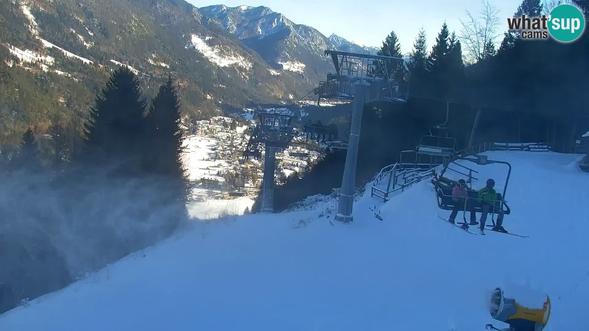 Vitranc Kranjska Gora webcam | VITRANC 1 stazione superiore