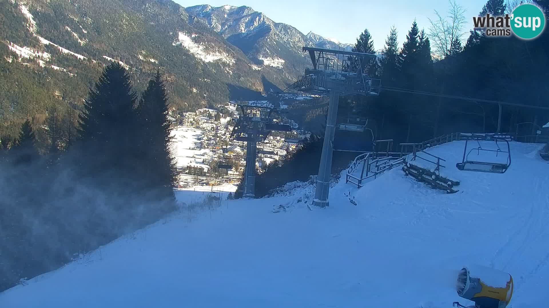 Vitranc Kranjska Gora webcam | VITRANC 1 stazione superiore