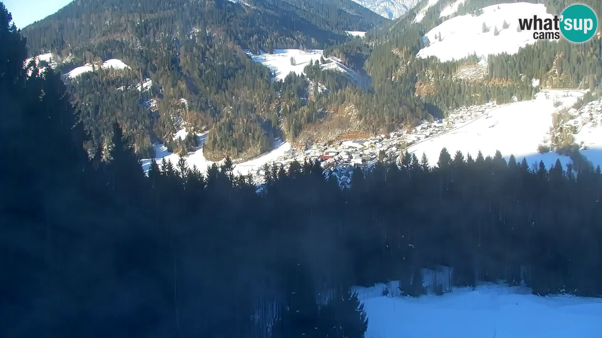 Vitranc Kranjska Gora webcam | VITRANC 1 stazione superiore