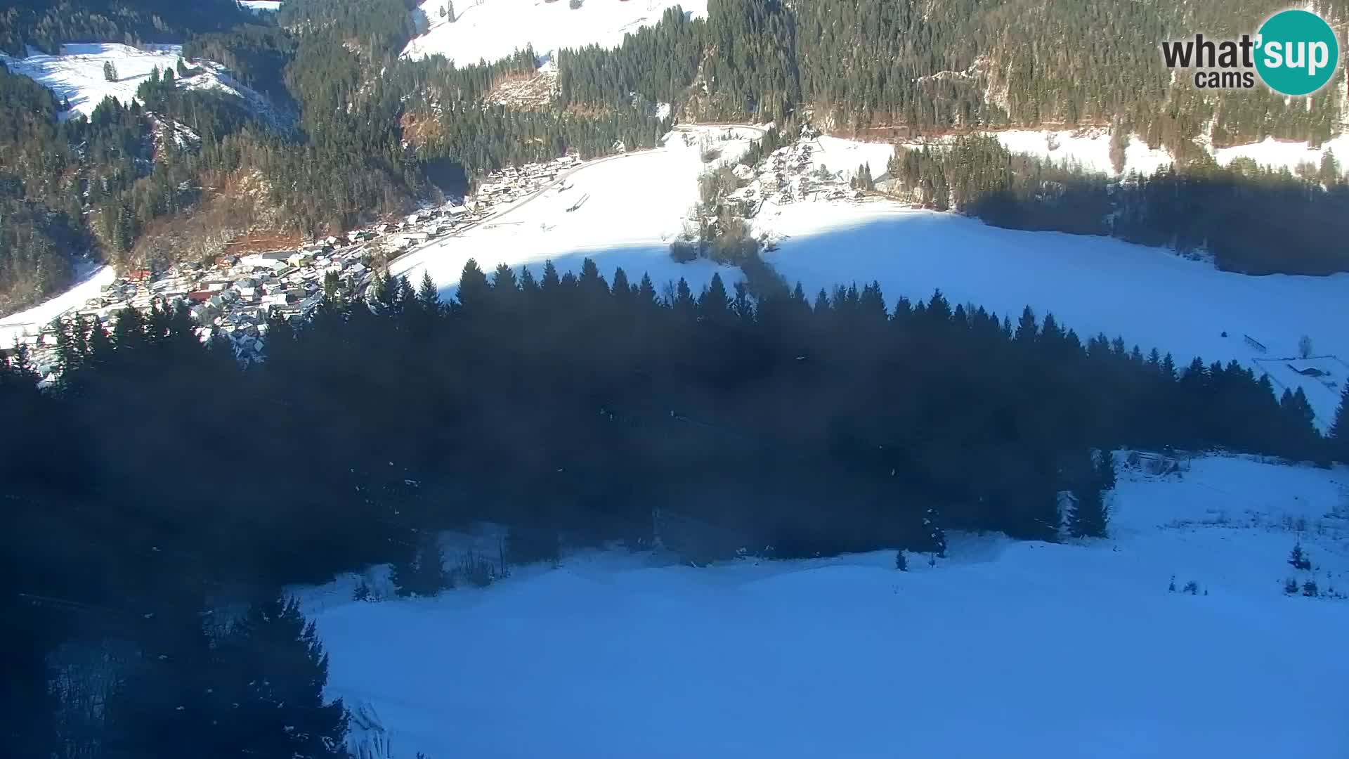 Kranjska Gora web kamera Vitranc | VITRANC 1 gornja postaja