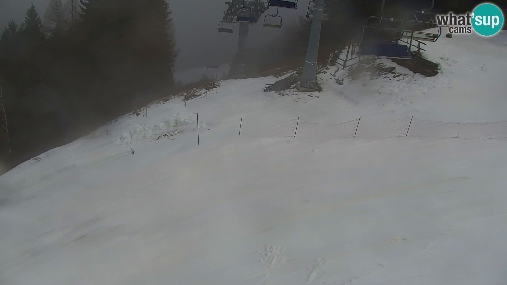 Vitranc Kranjska Gora webcam | VITRANC 1 stazione superiore