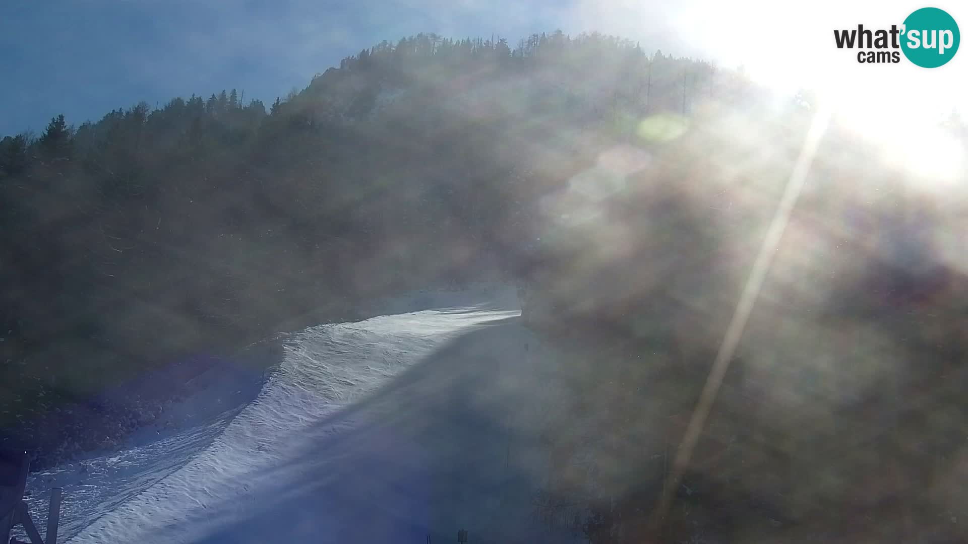 Vitranc Kranjska Gora webcam | VITRANC 1 stazione superiore