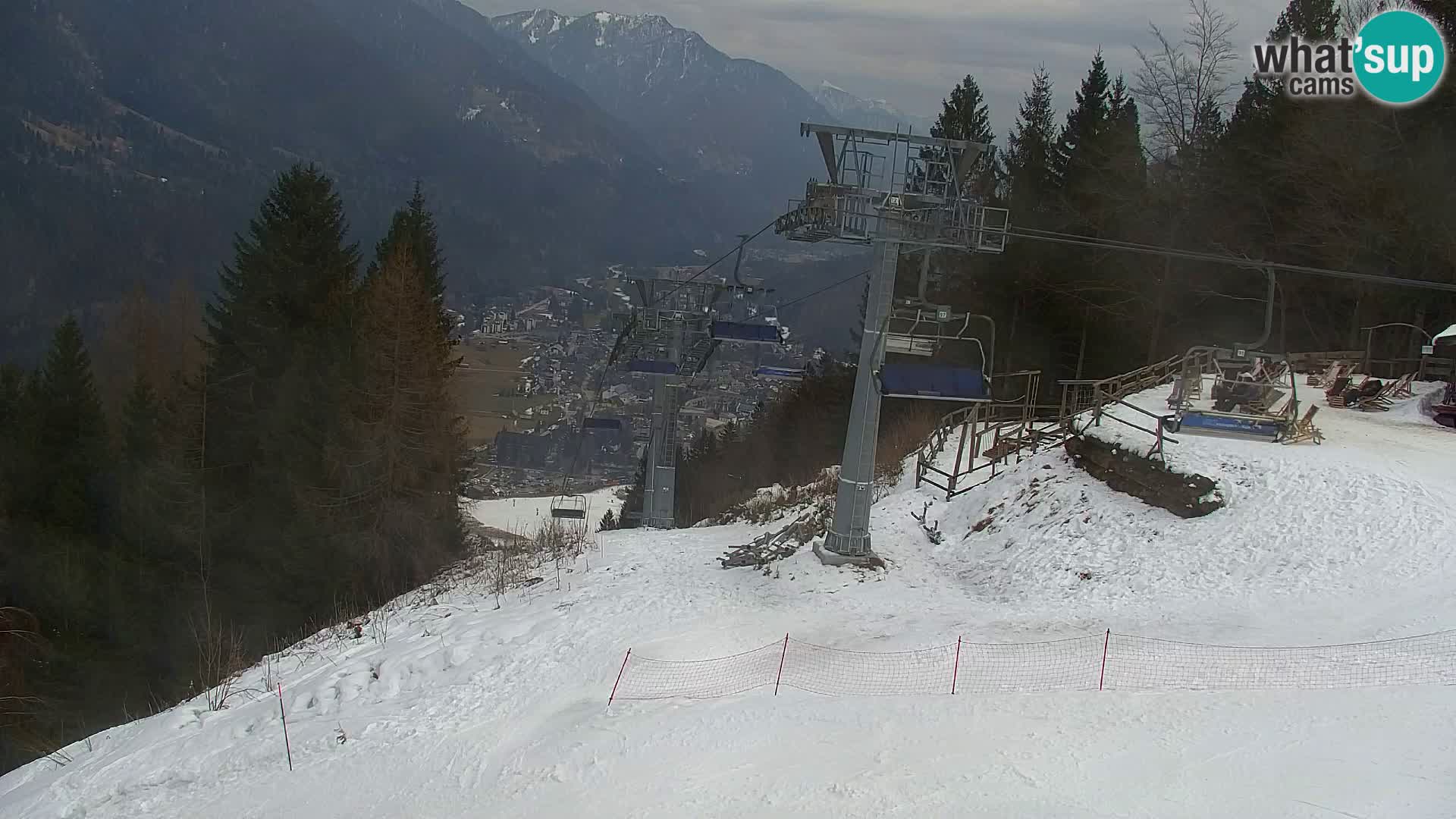 Vitranc Kranjska Gora webcam | VITRANC 1 stazione superiore