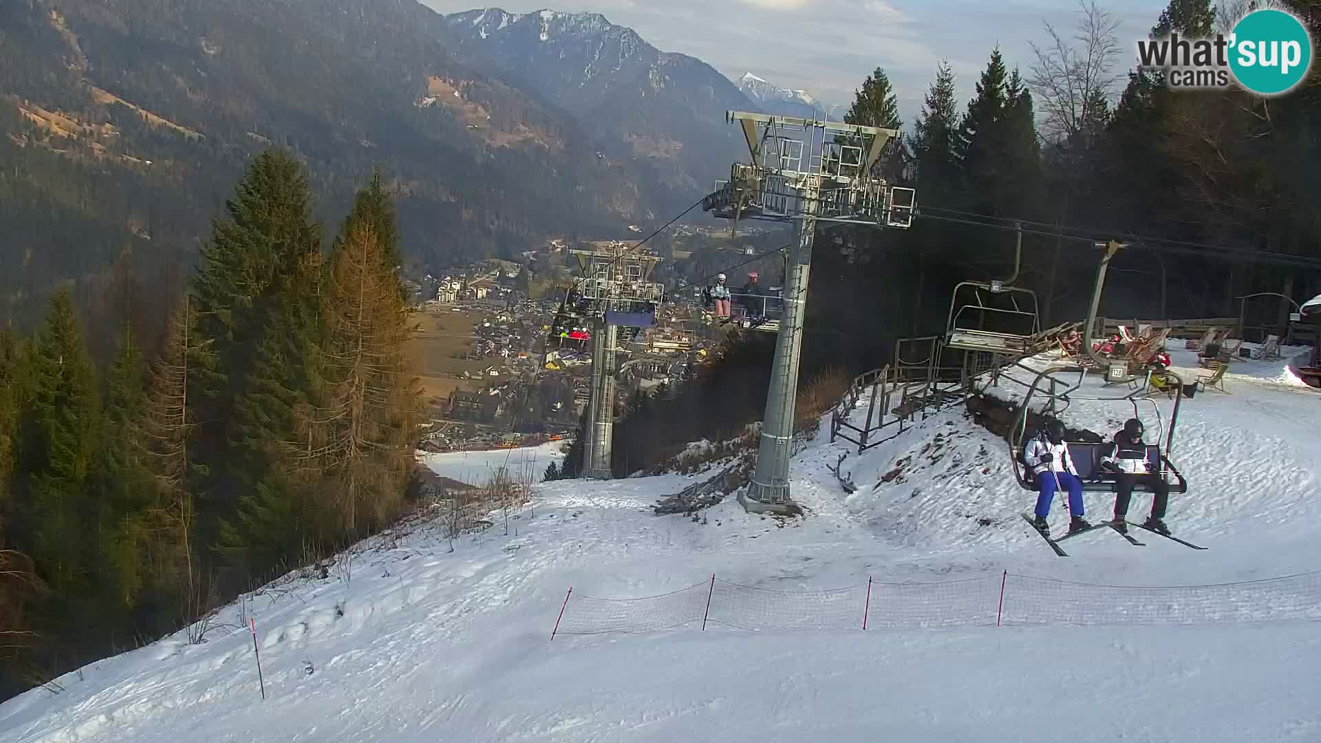 Vitranc Kranjska Gora webcam | VITRANC 1 stazione superiore