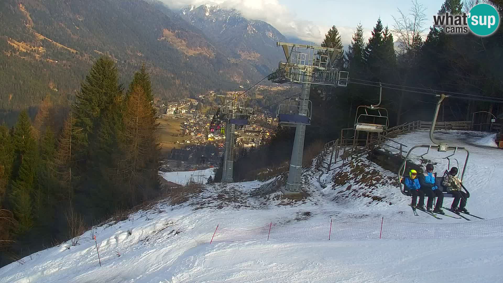 Kranjska Gora webcam VITRANC 1 | obere Station