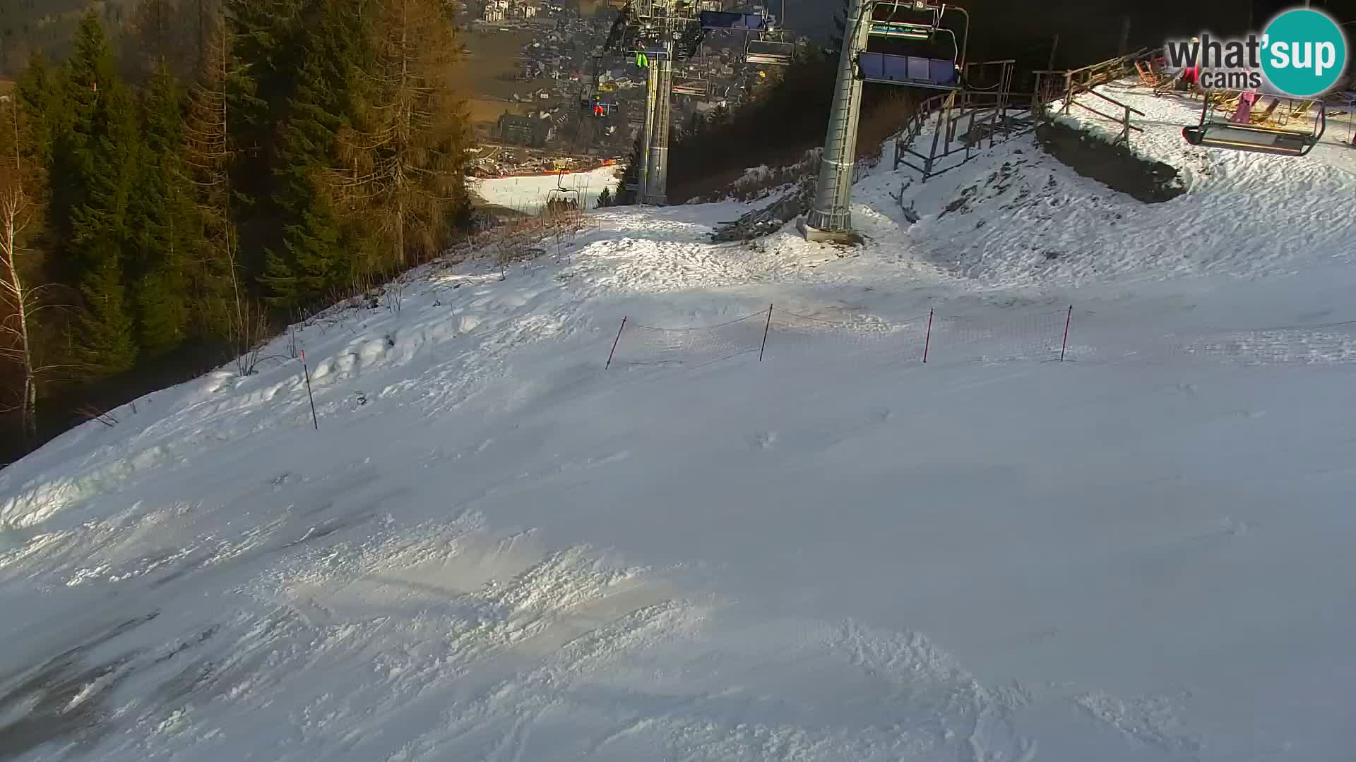 Vitranc Kranjska Gora webcam | VITRANC 1 stazione superiore