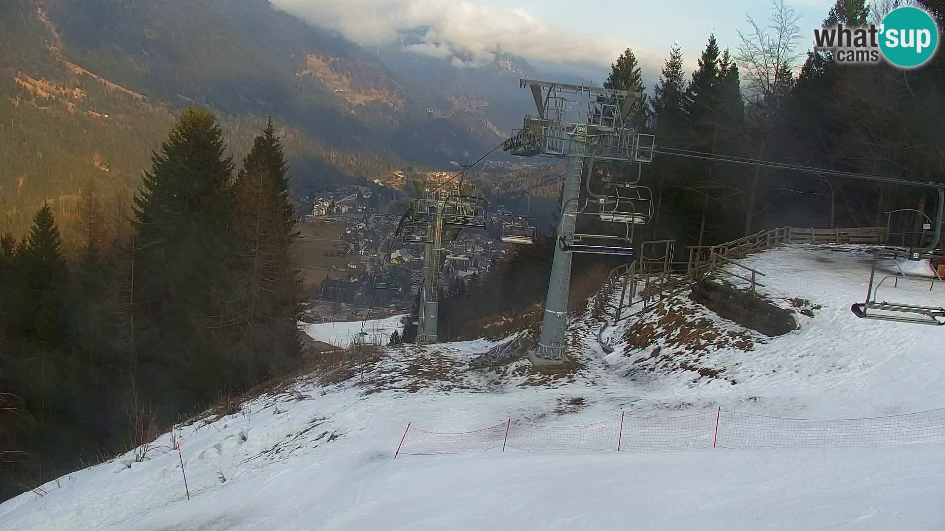 Kranjska Gora webcam VITRANC 1 | obere Station