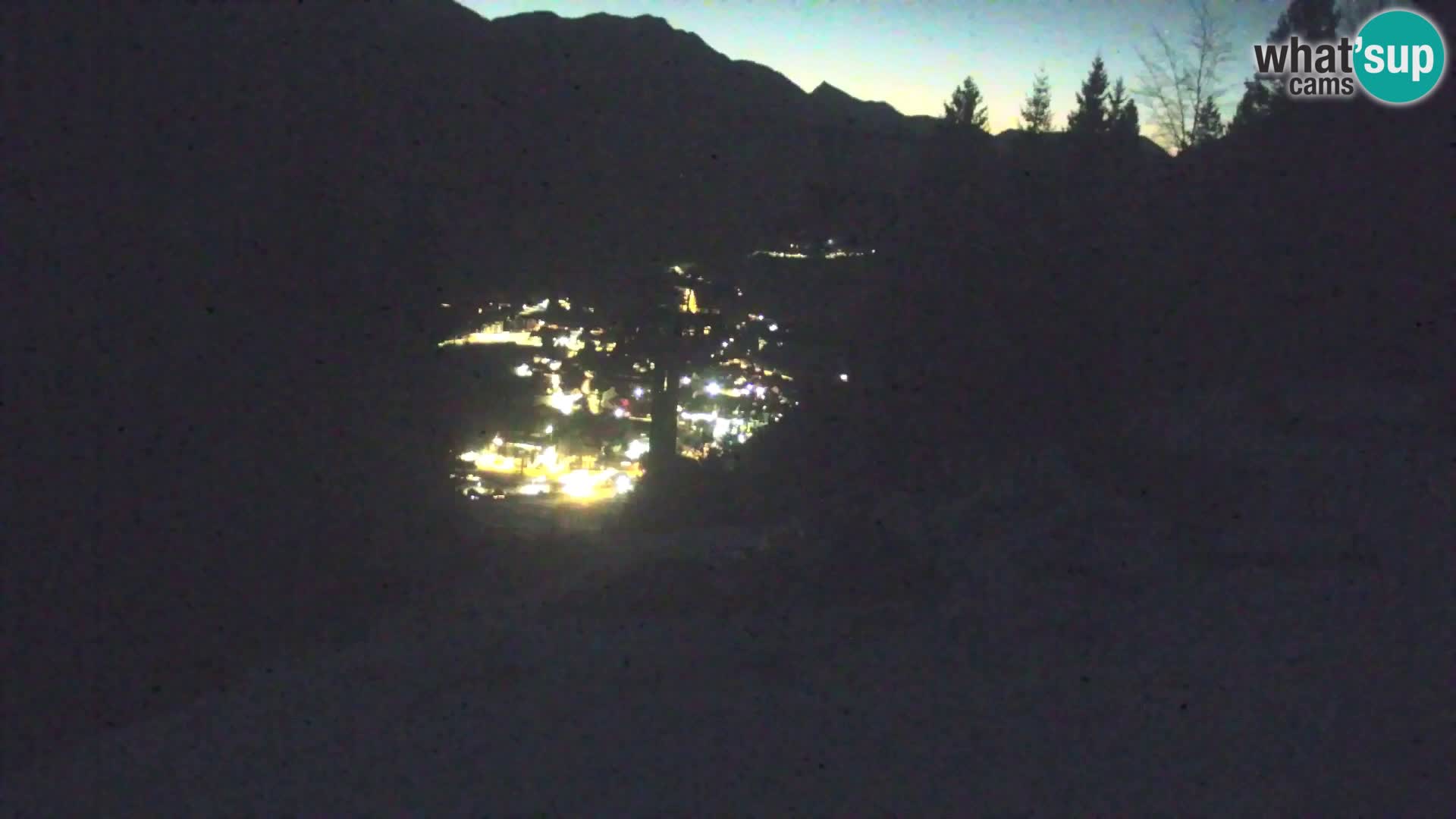 Vitranc Kranjska Gora webcam | VITRANC 1 stazione superiore